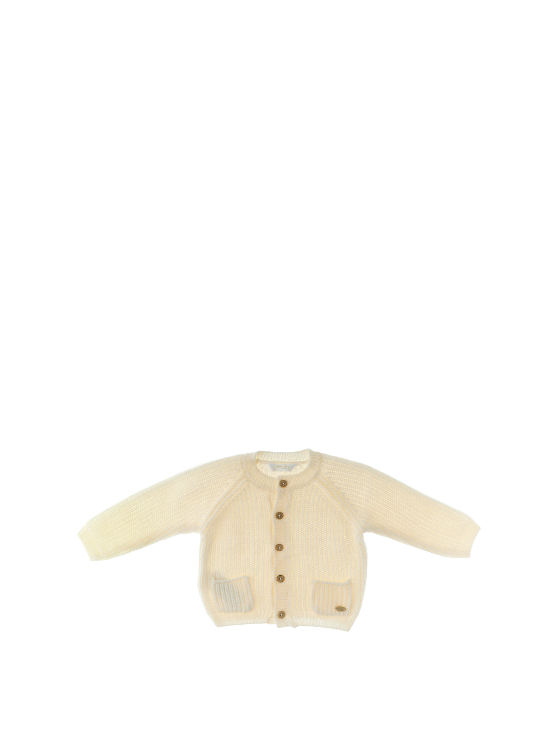 Cardigan maniche lunghe AVORIO
