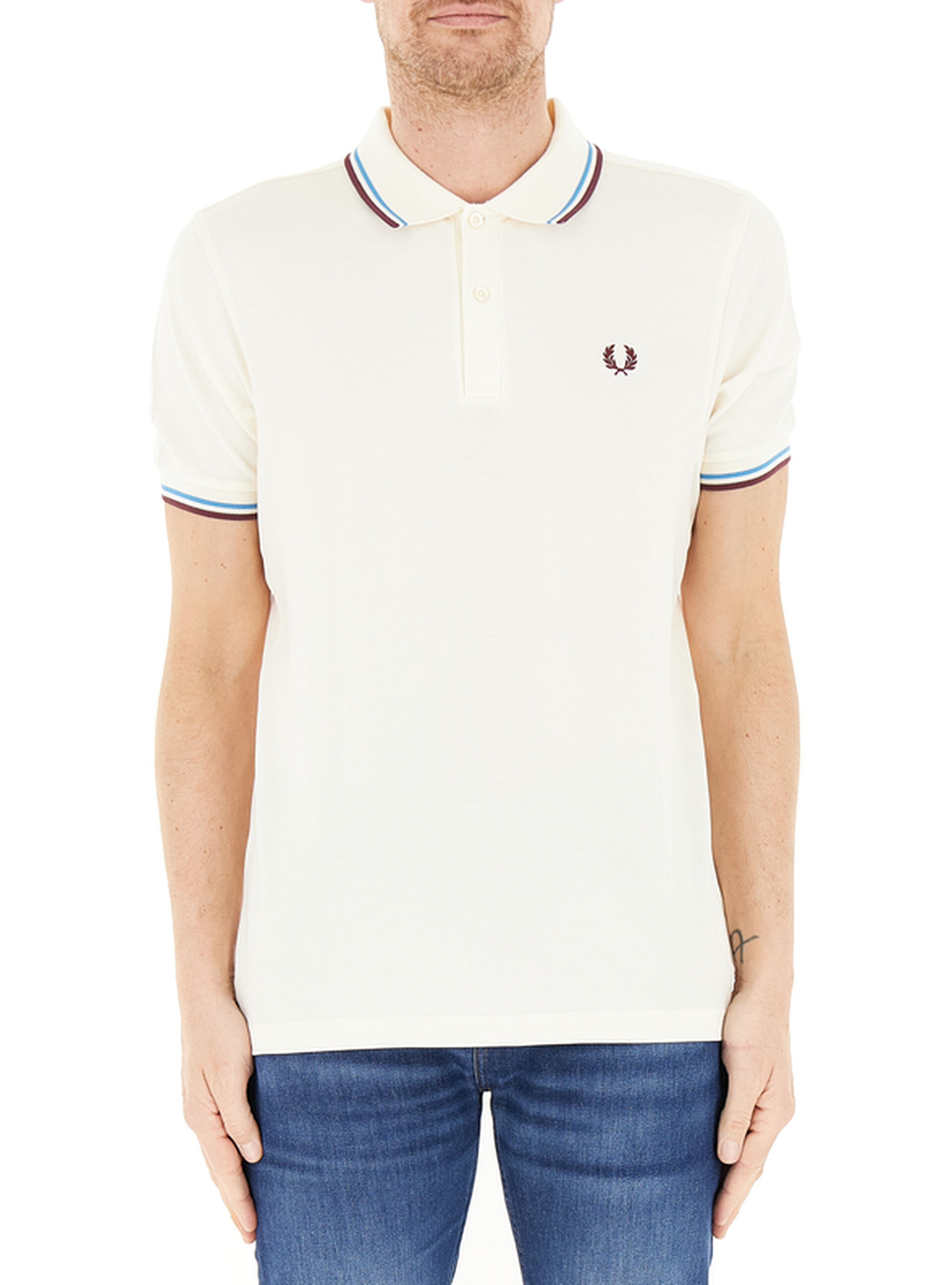 Fred Perry Polo cotone BURRO