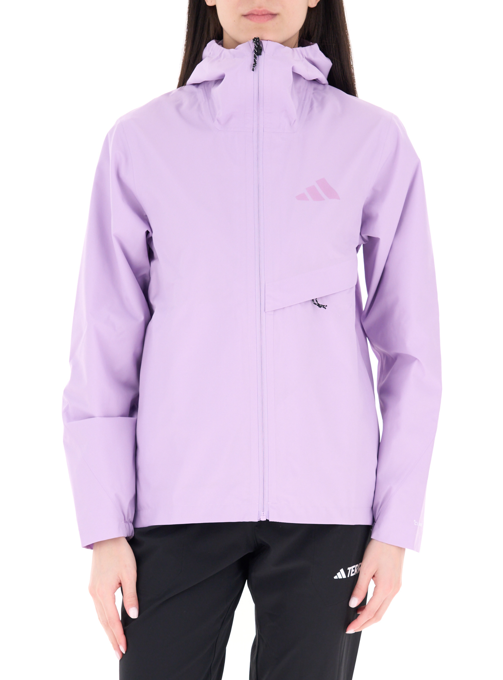 Adidas Giacca con cappuccio LILLA