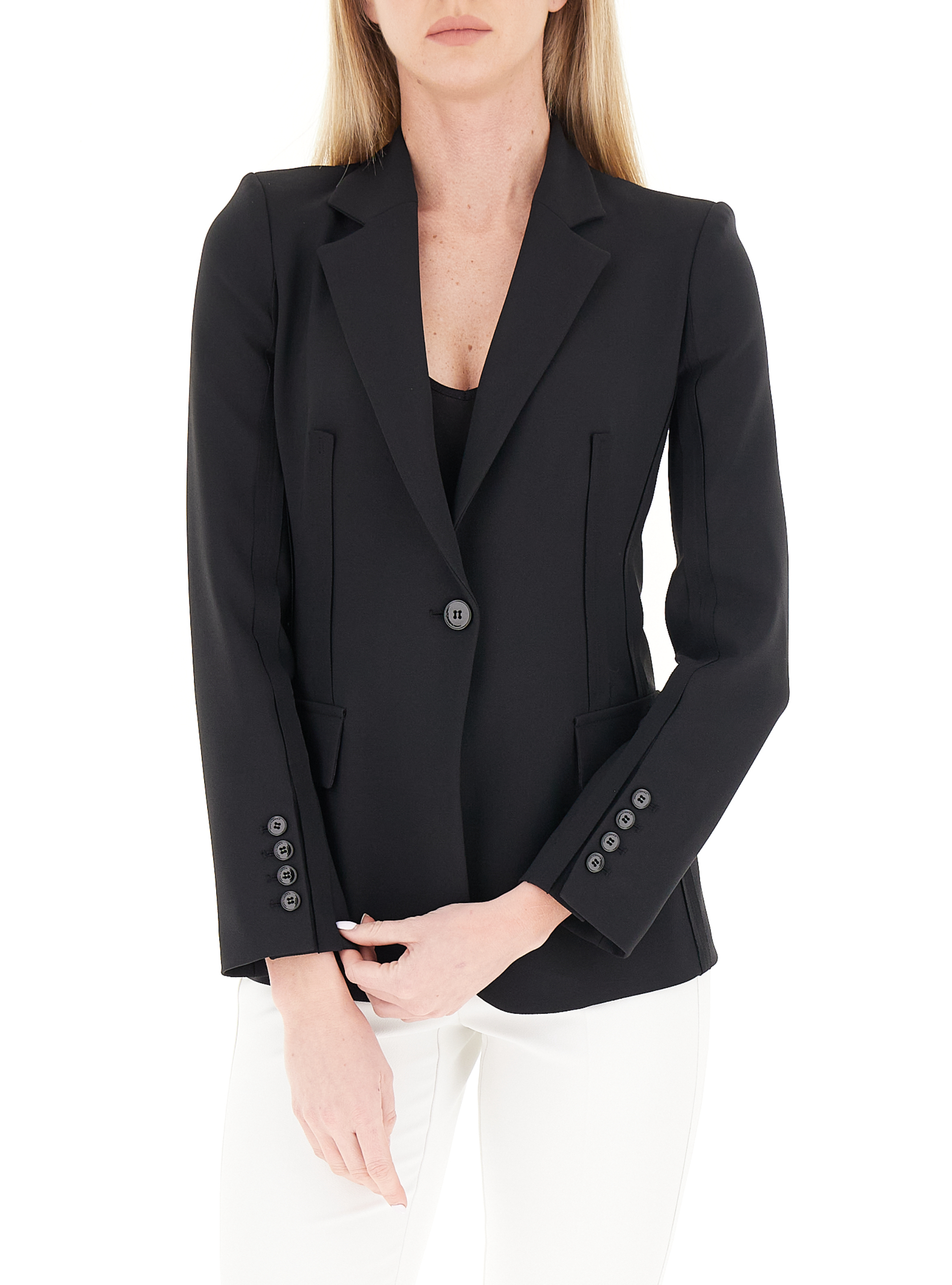 Blazer monopetto NERO