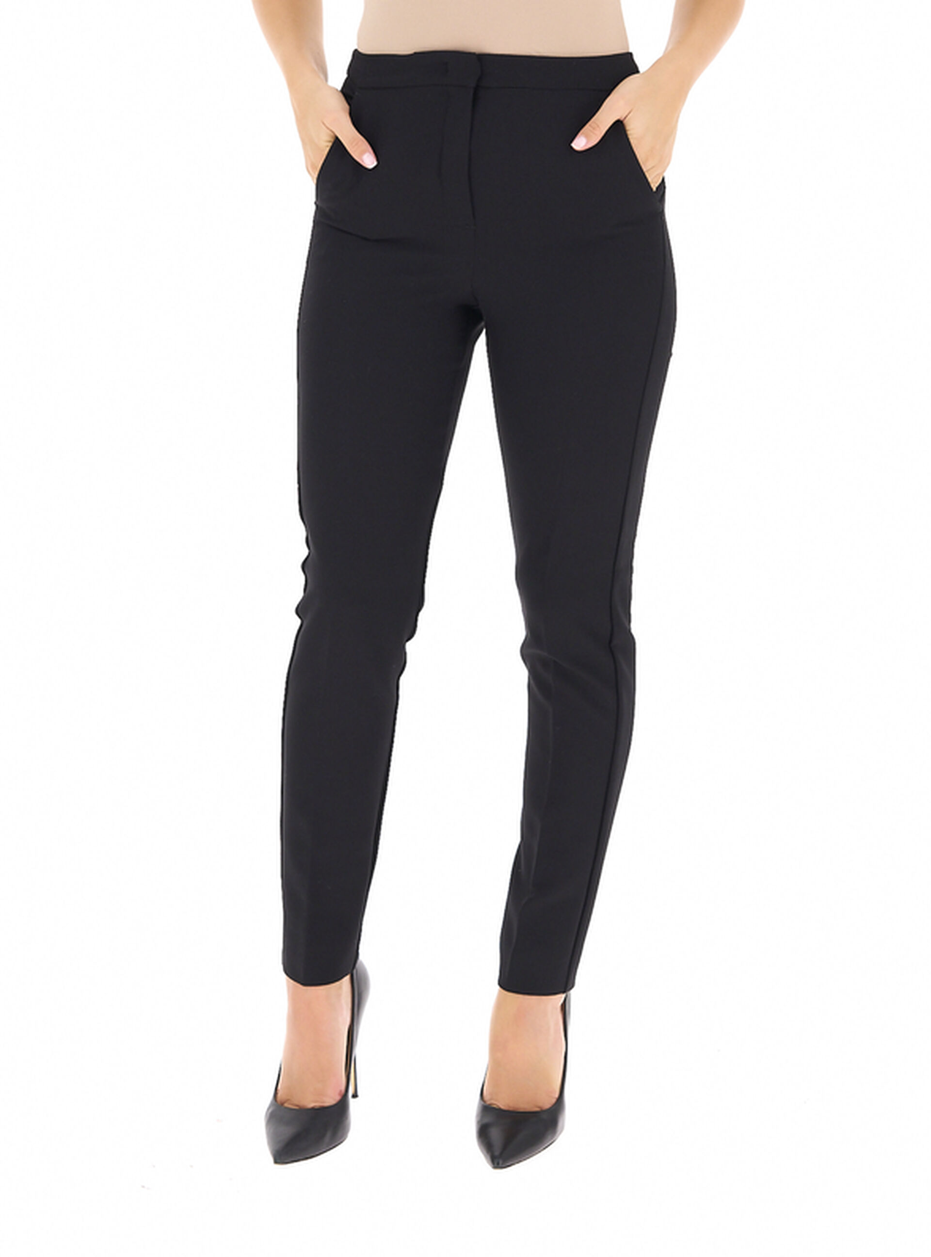 Pantalone a sigaretta NERO 48