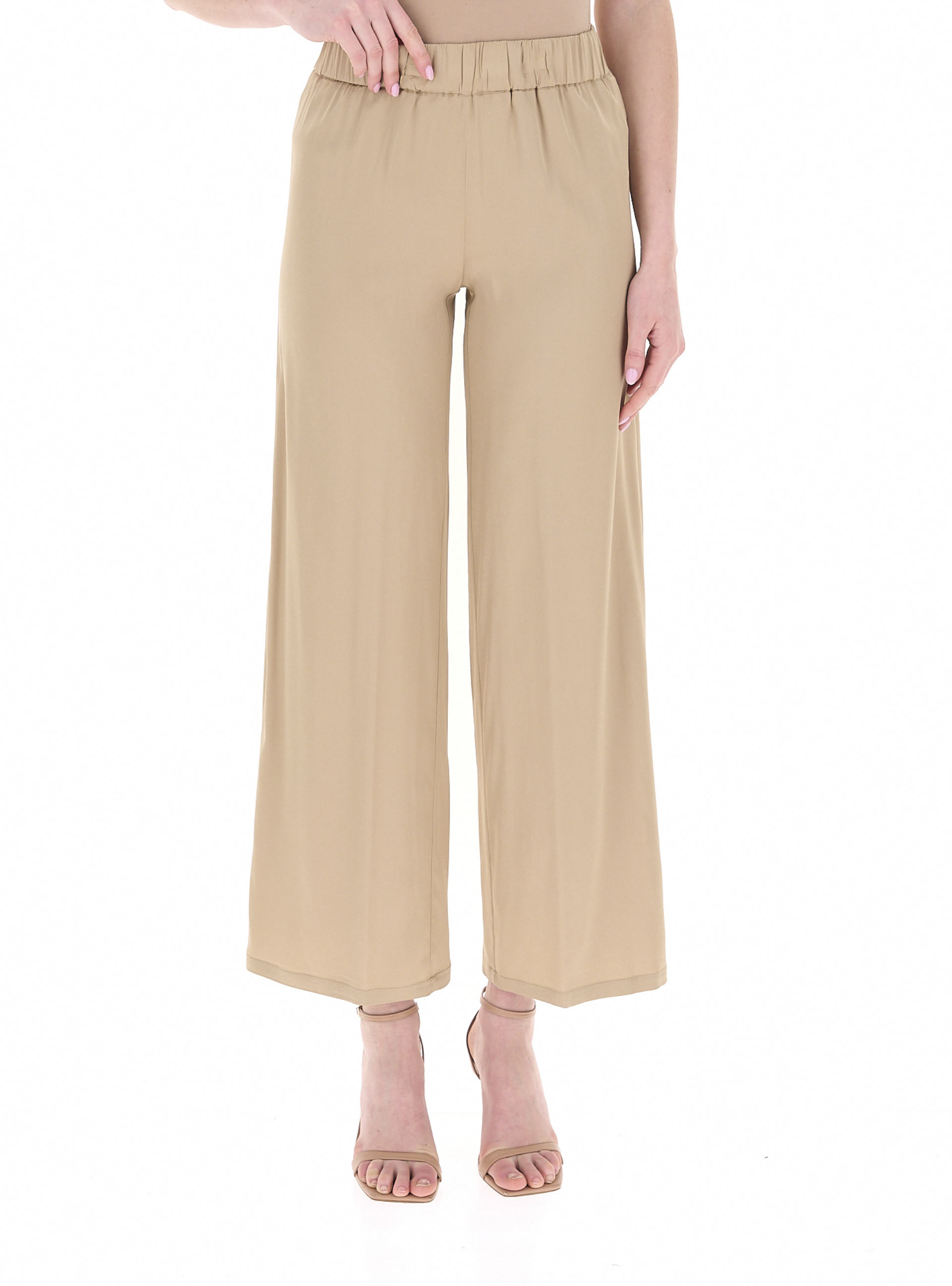 Pantalone wide leg BEIGE 40