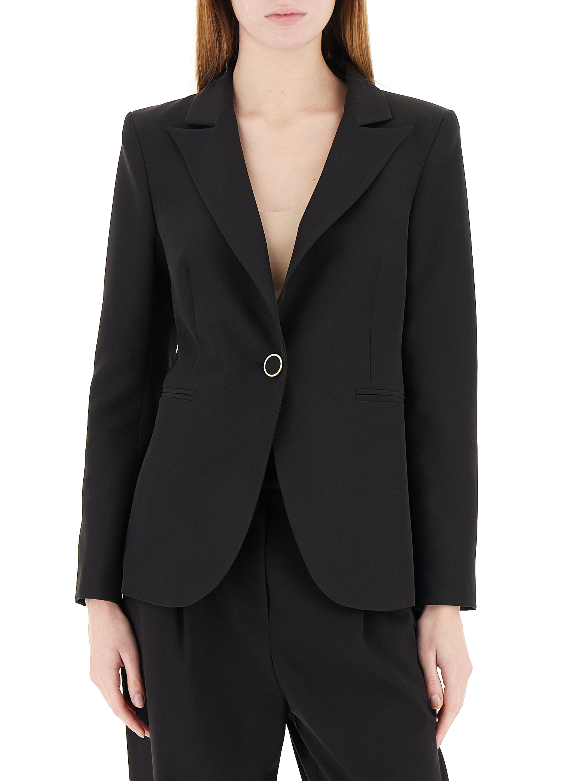 RINASCIMENTO Blazer monopetto NERO