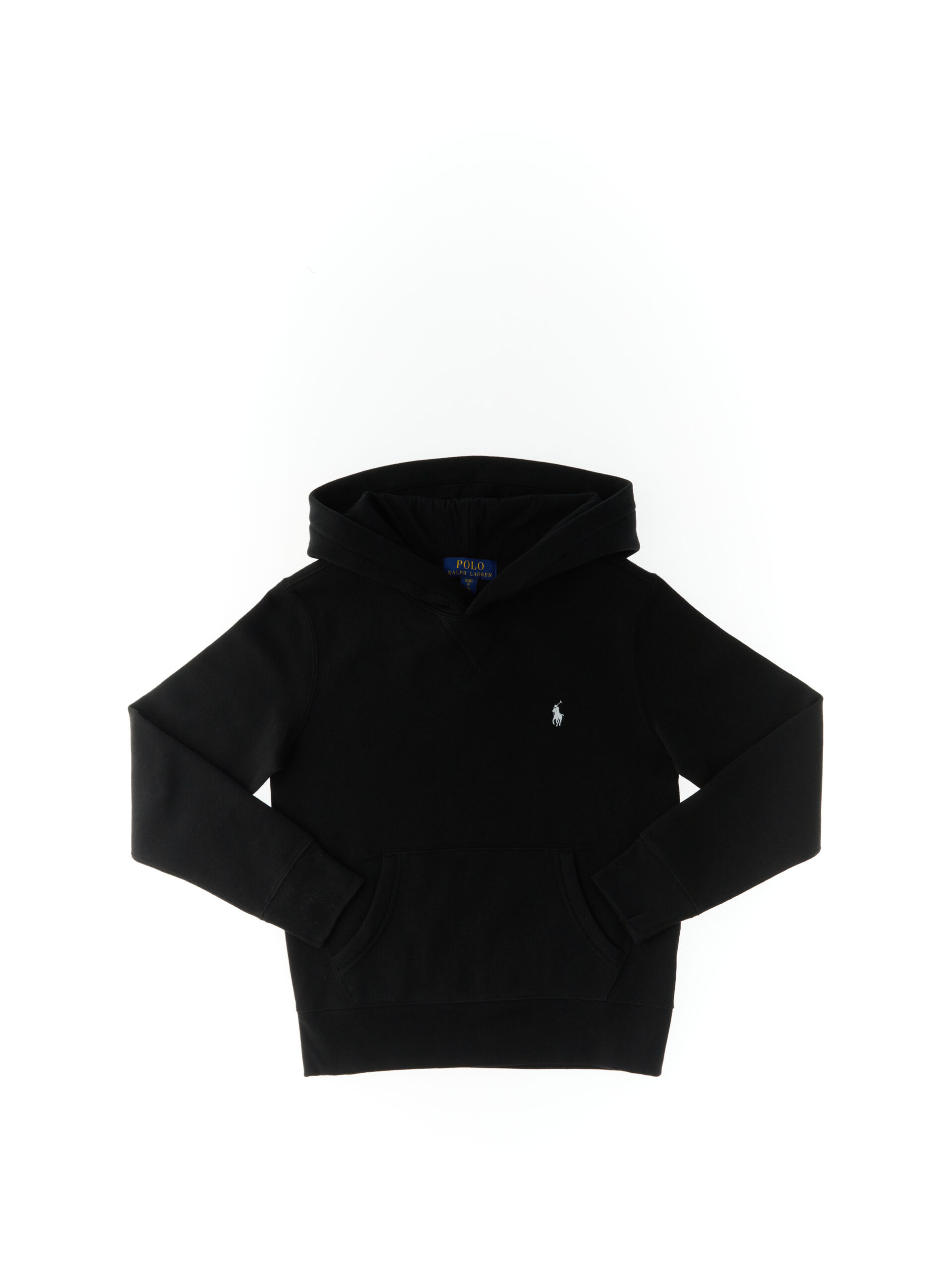 Felpa con cappuccio POLO BOYS NERO S