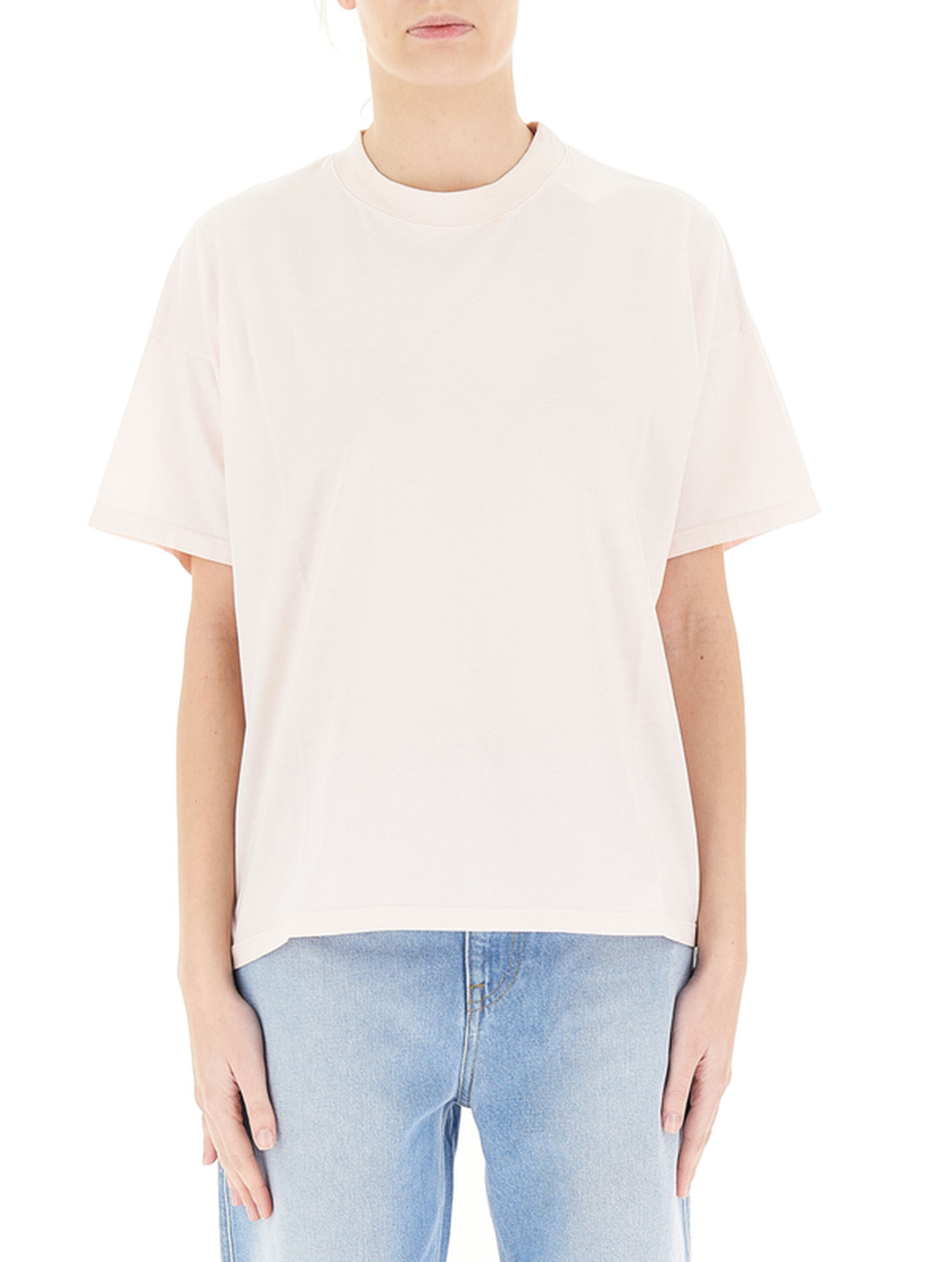 T-shirt girocollo ROSA CHIARO