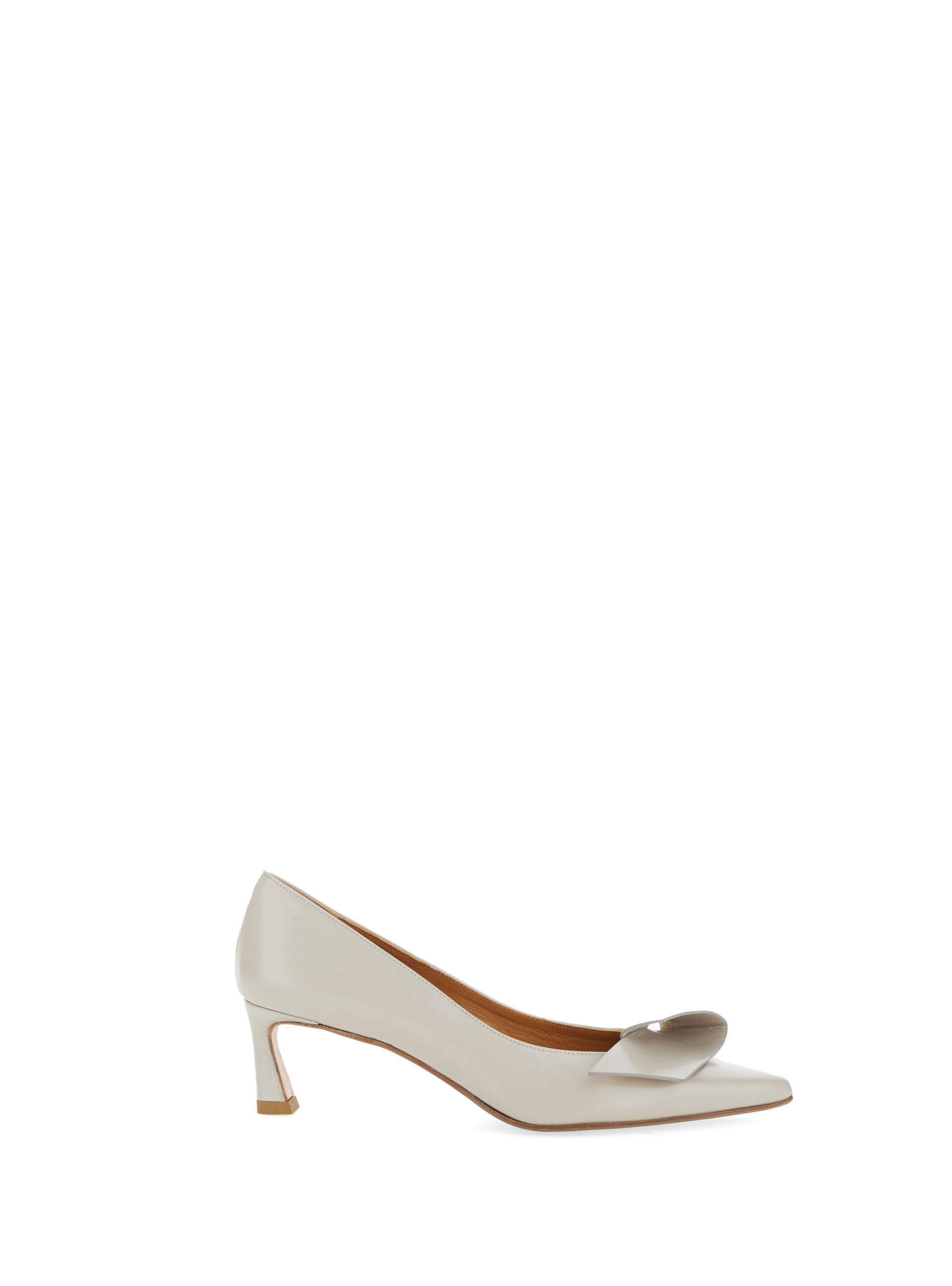 CHANTAL Décolleté in pelle BEIGE
