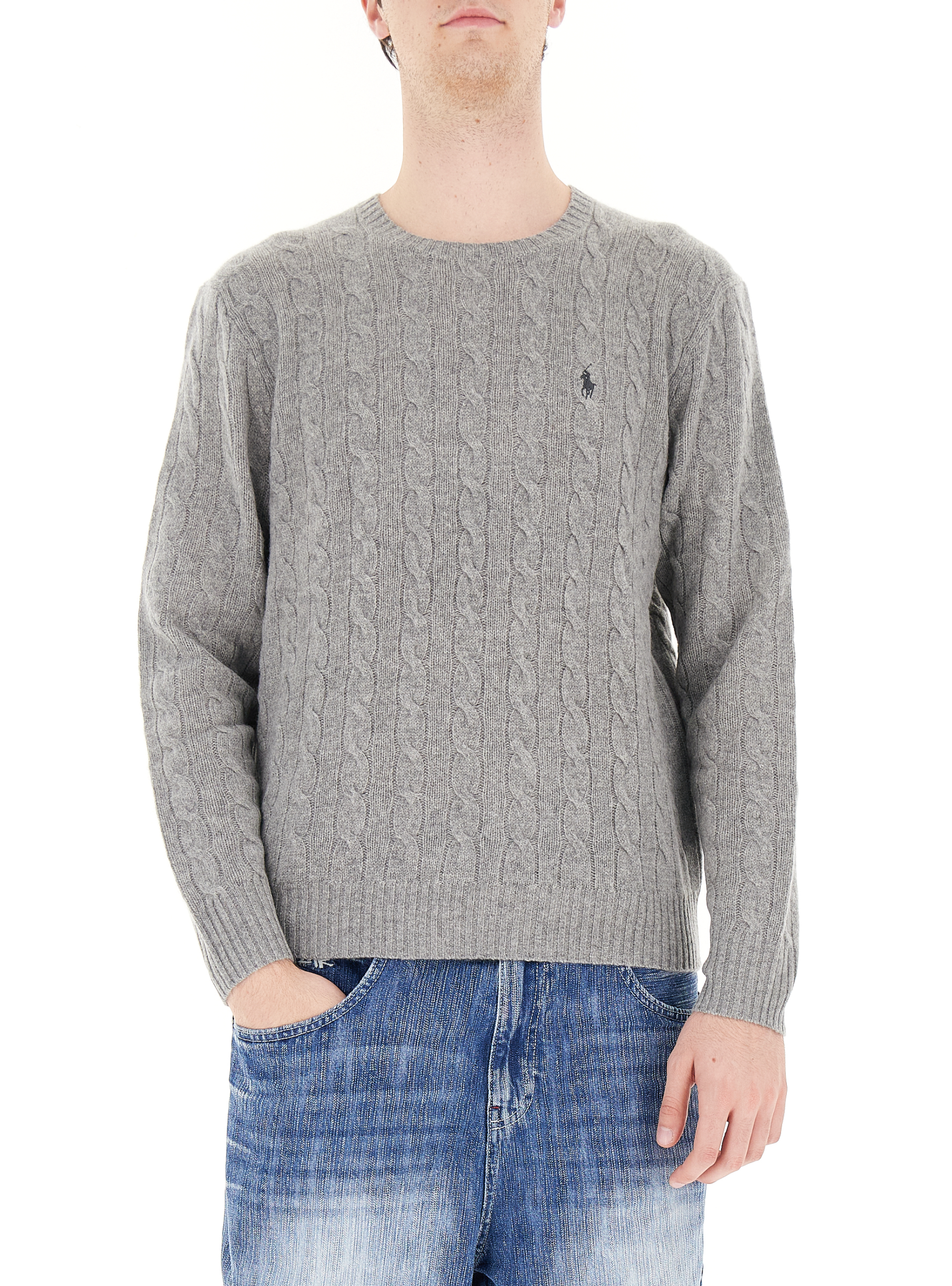 Maglione in lana POLO GRIGIO XL