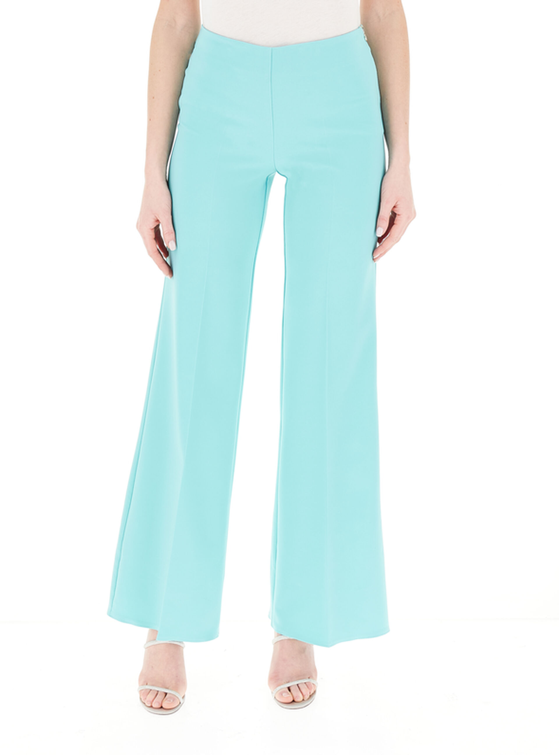 Pantalone flare ACQUAMARINA