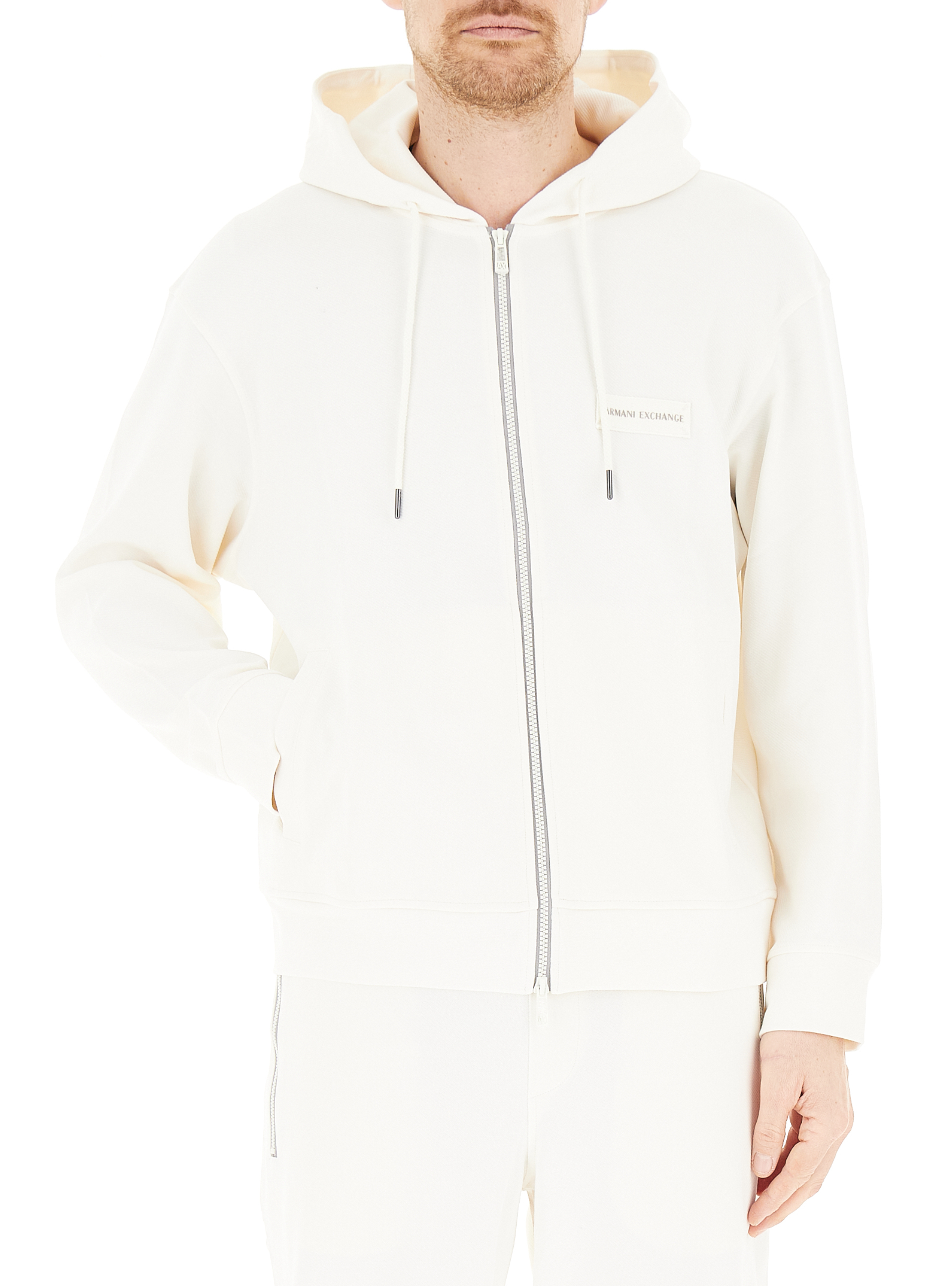 Felpa con zip PANNA XL