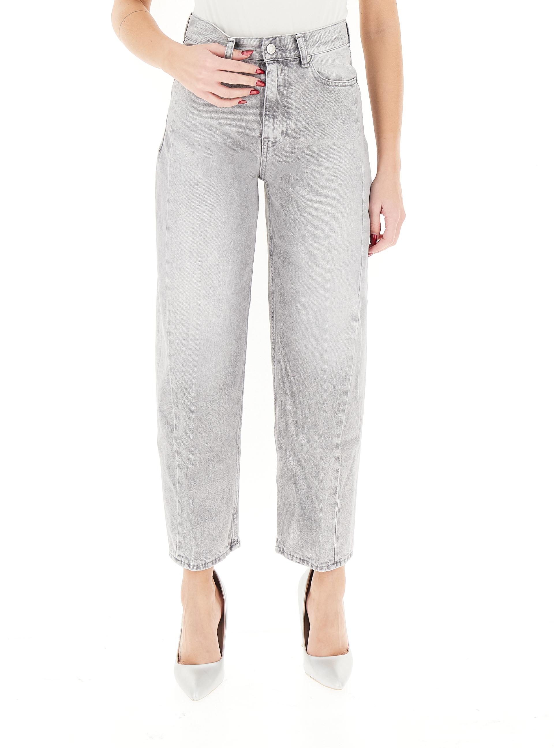 VICOLO Jeans straight leg GRIGIO