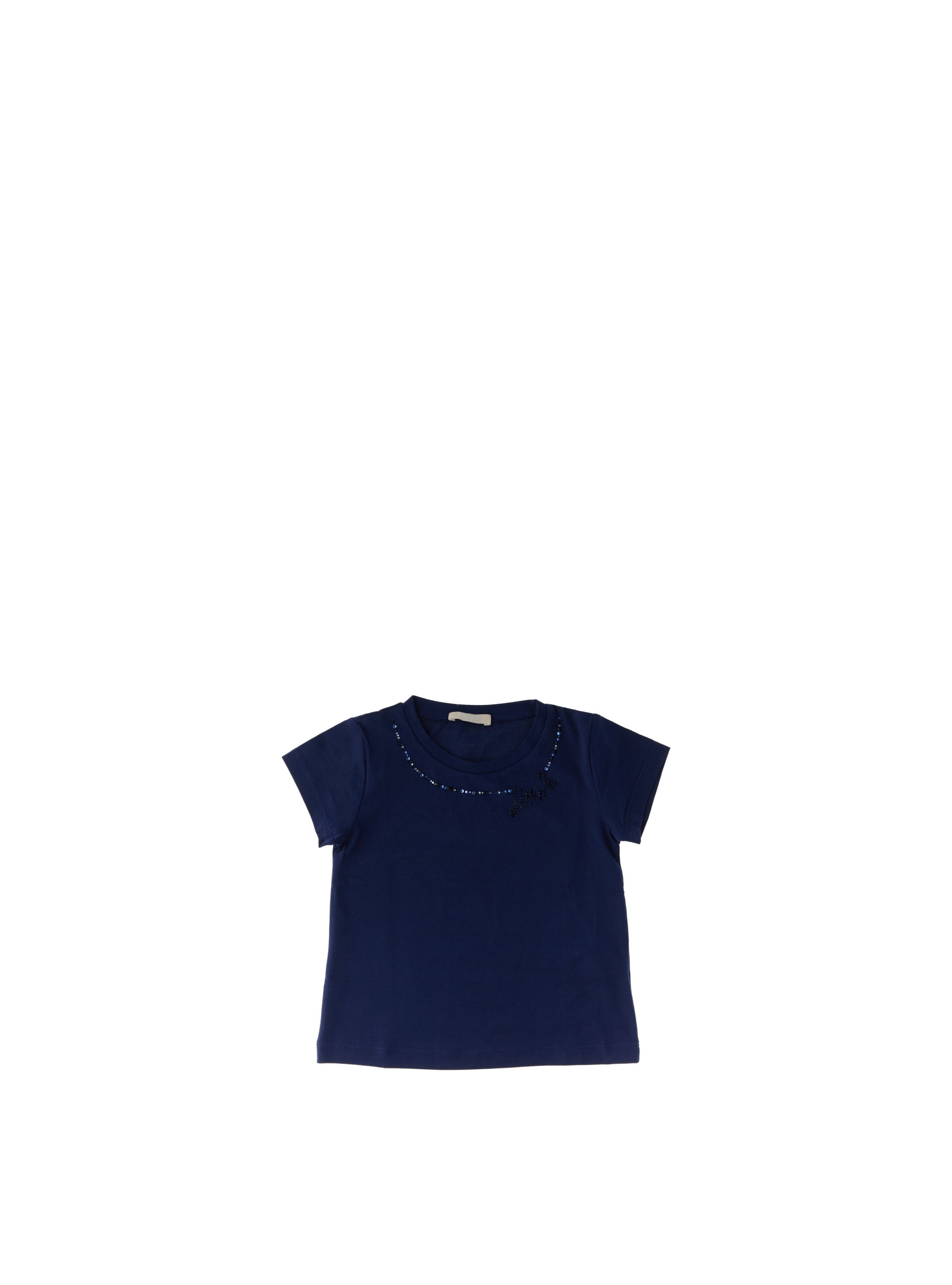 T-shirt girocollo BABY BLU NAVY 3A