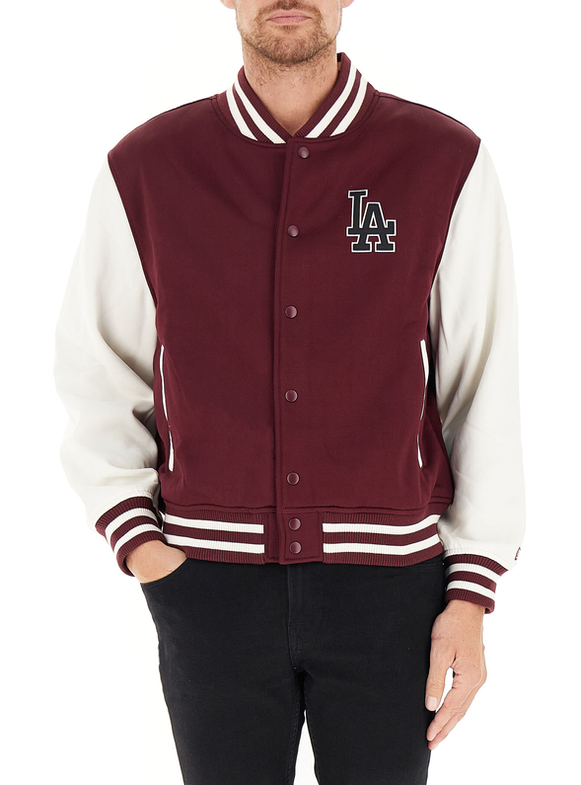 New era Felpa bomber BORDEAUX
