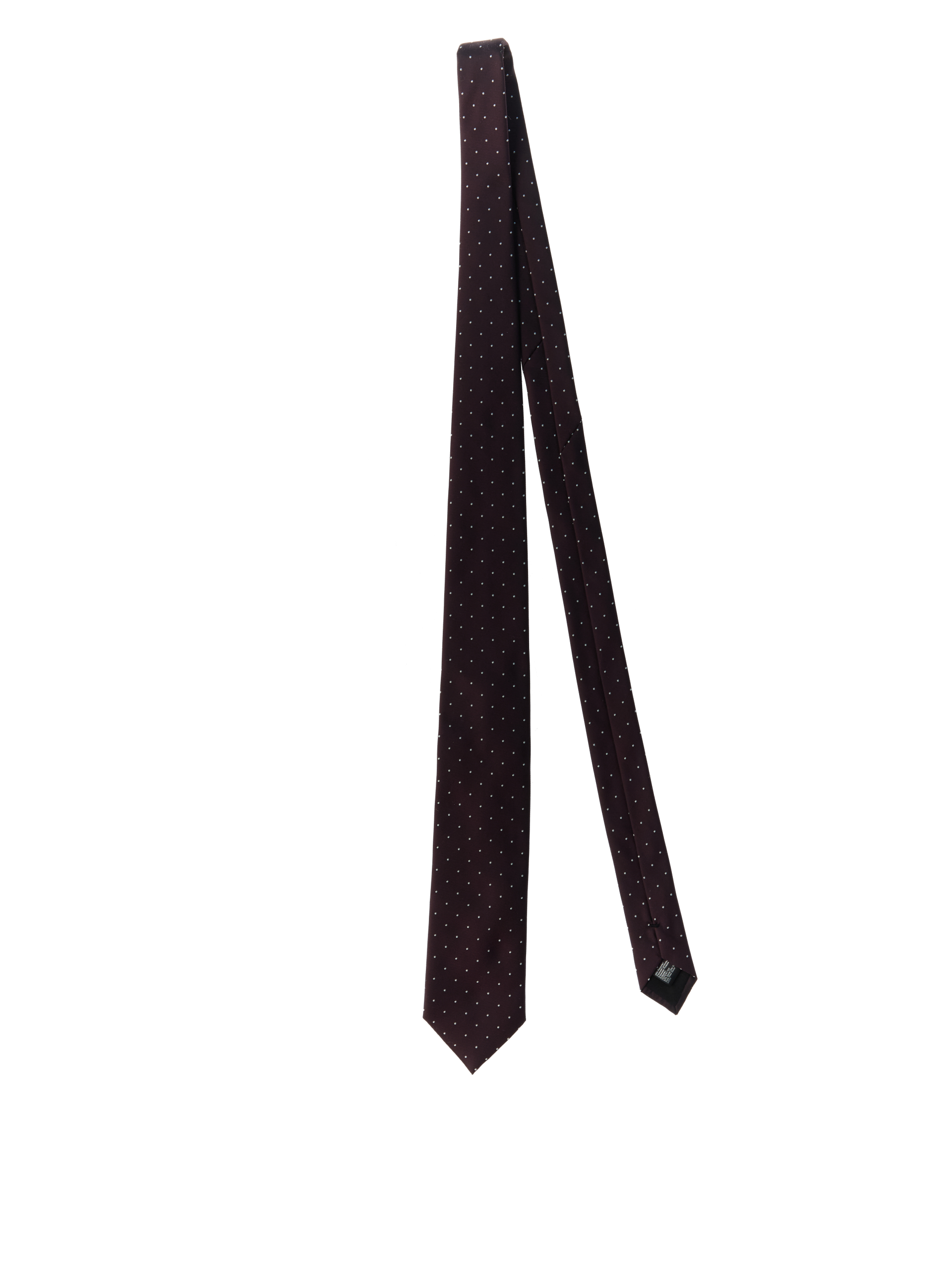 Cravatta in seta BOSS BORDEAUX