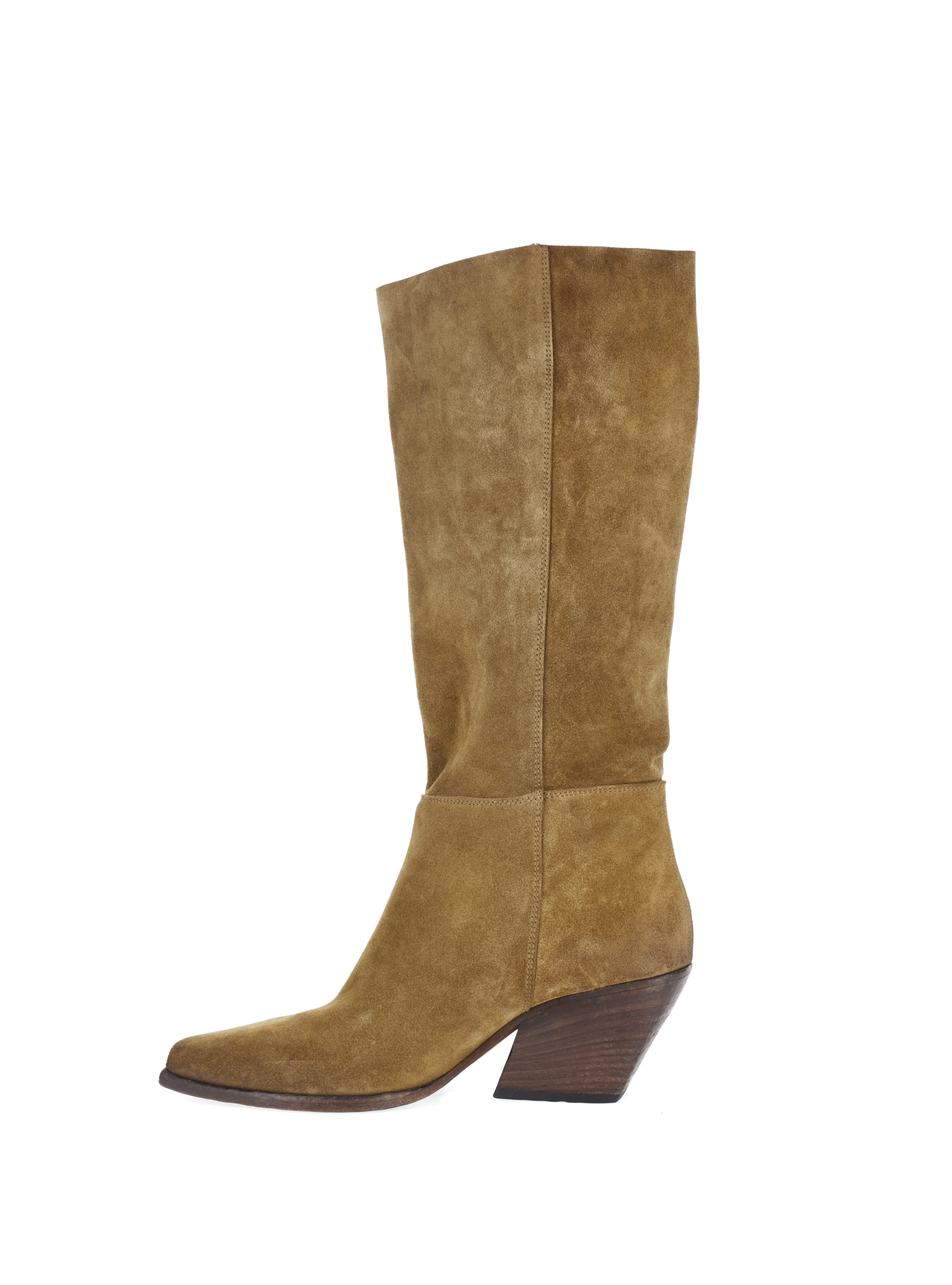 Stivali in pelle COGNAC