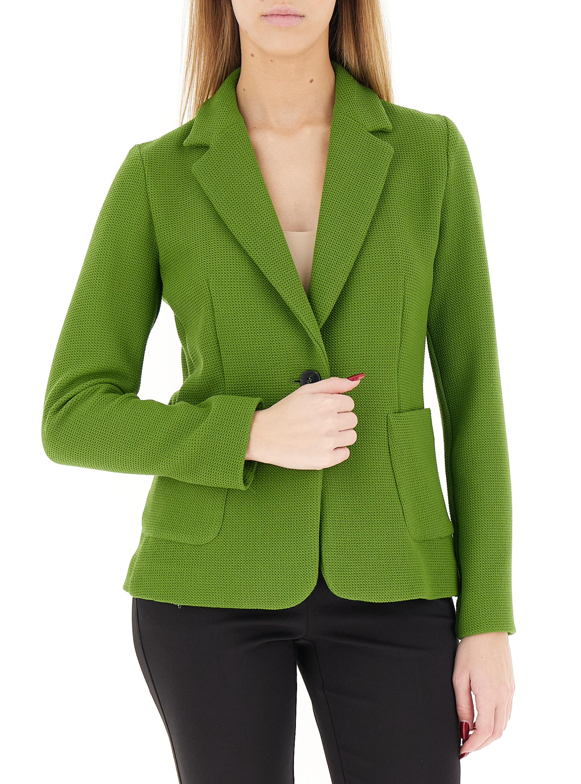 Blazer monopetto VERDE