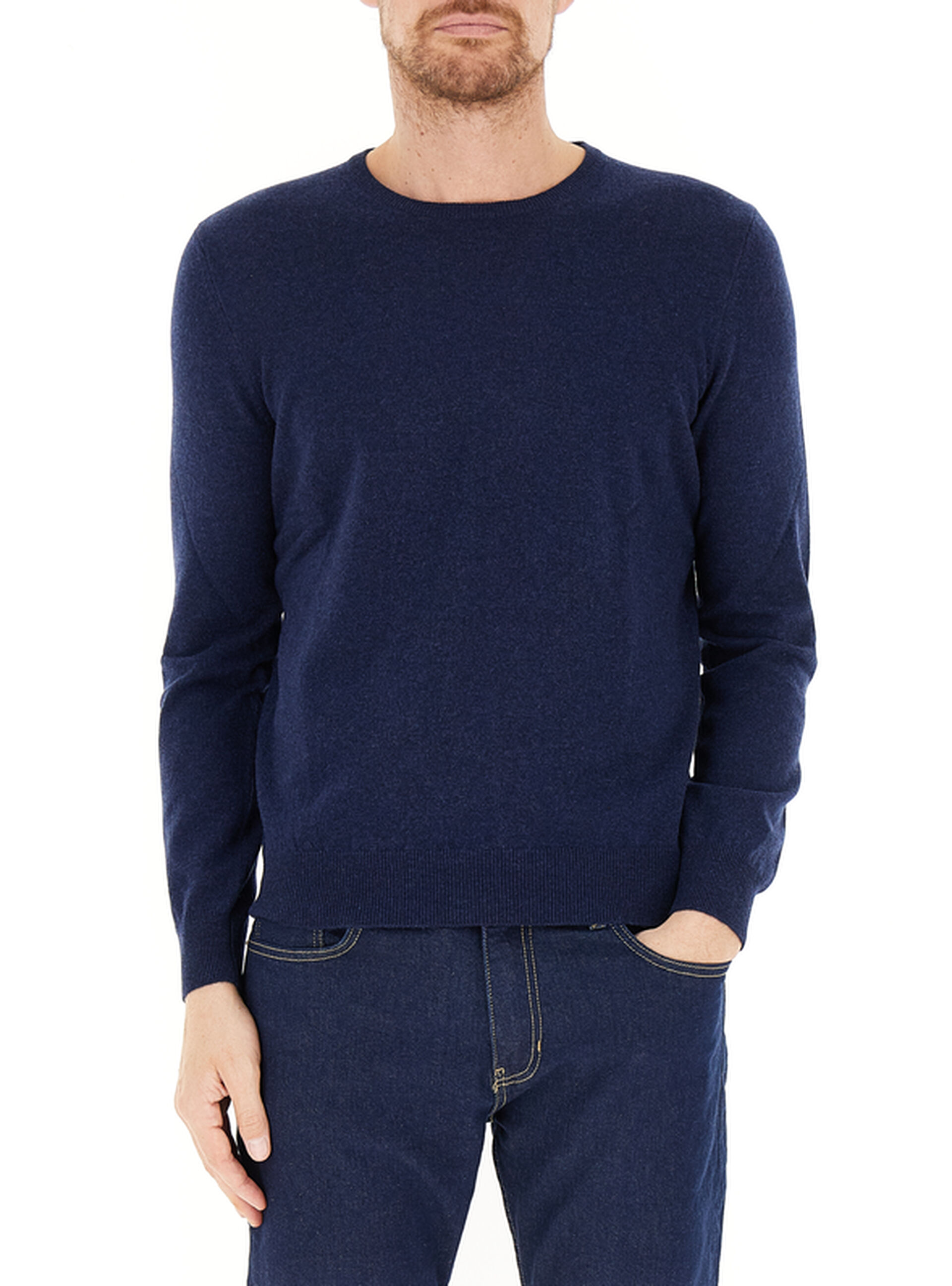 Maglione in cashmere BLU SCURO 52