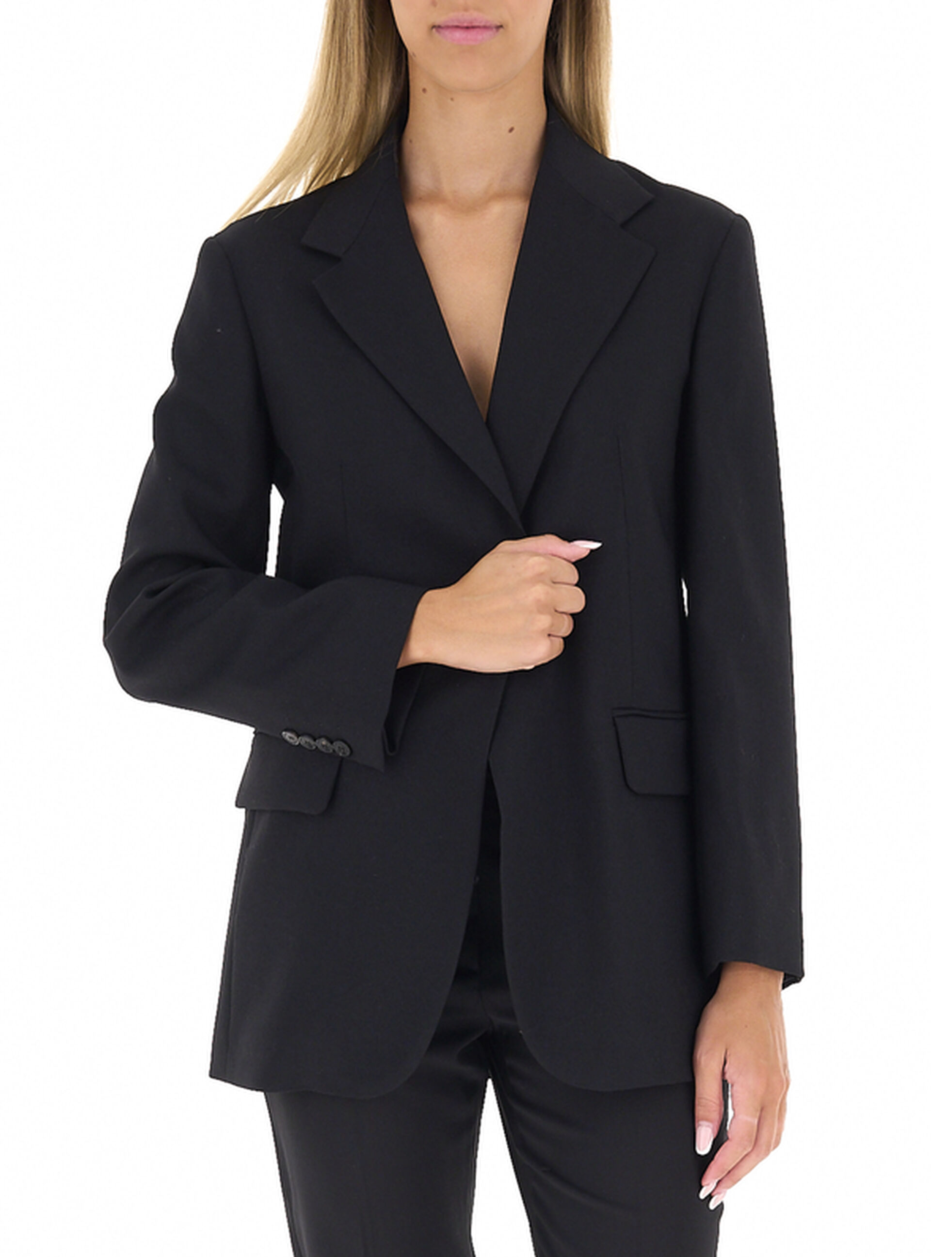 Blazer in lana NERO 42