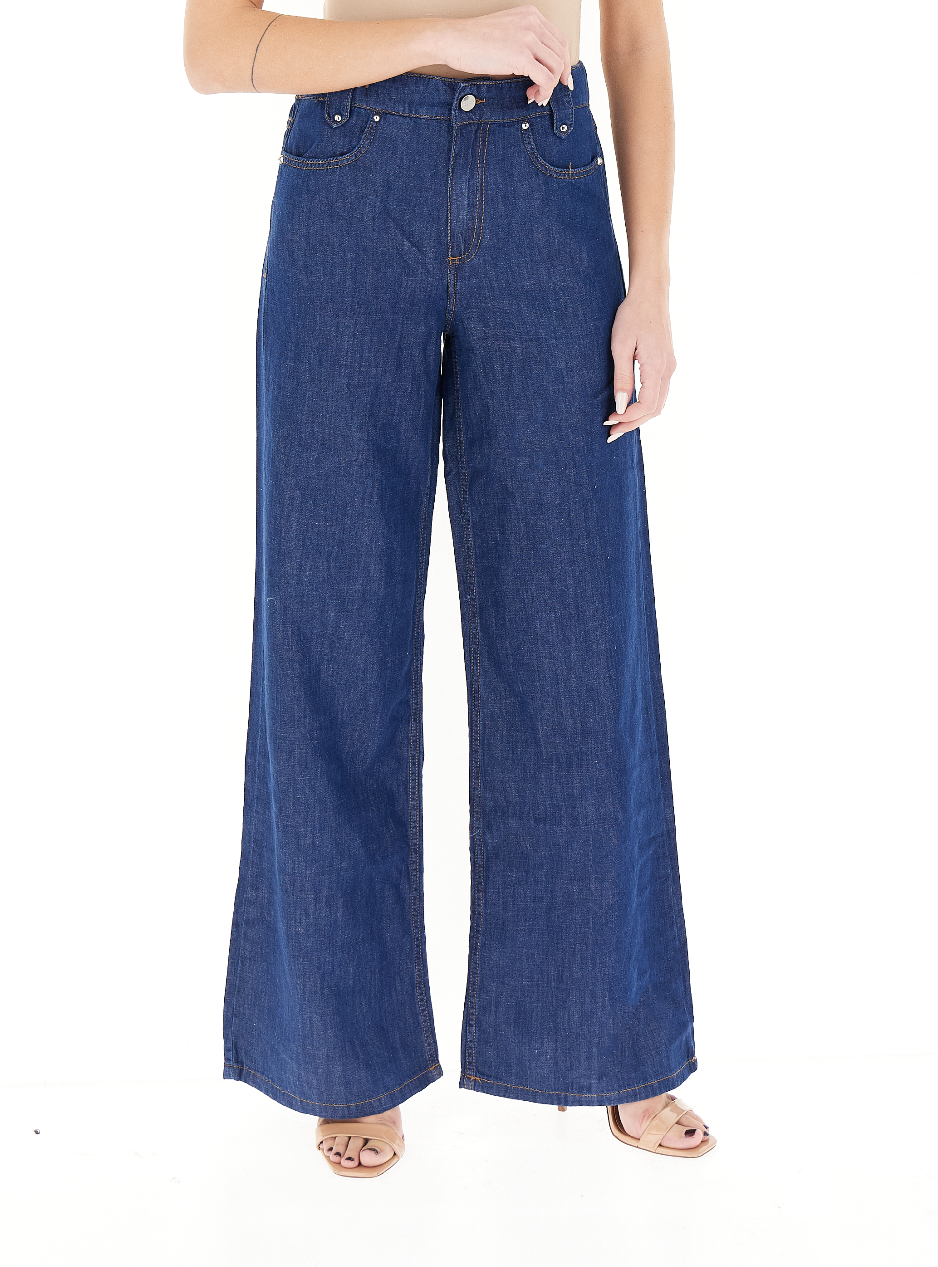 I BLUES Jeans wide leg BLU
