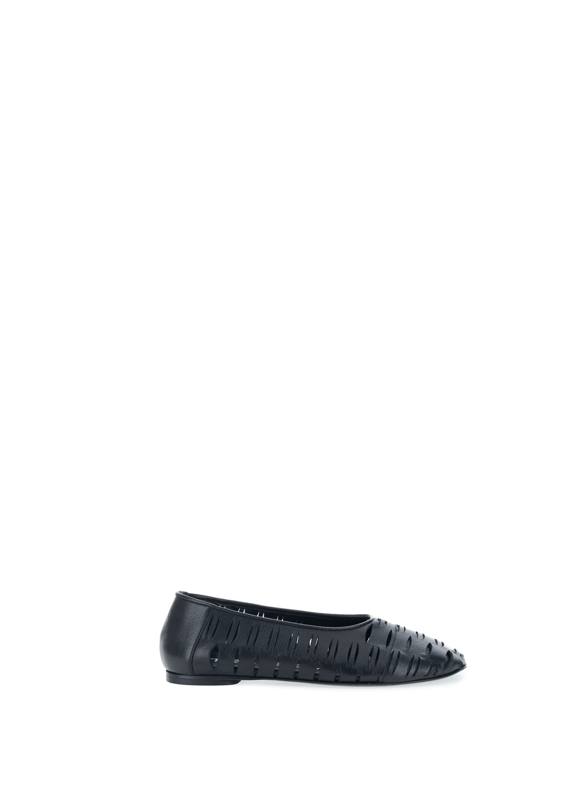 Ballerina in pelle NERO 35