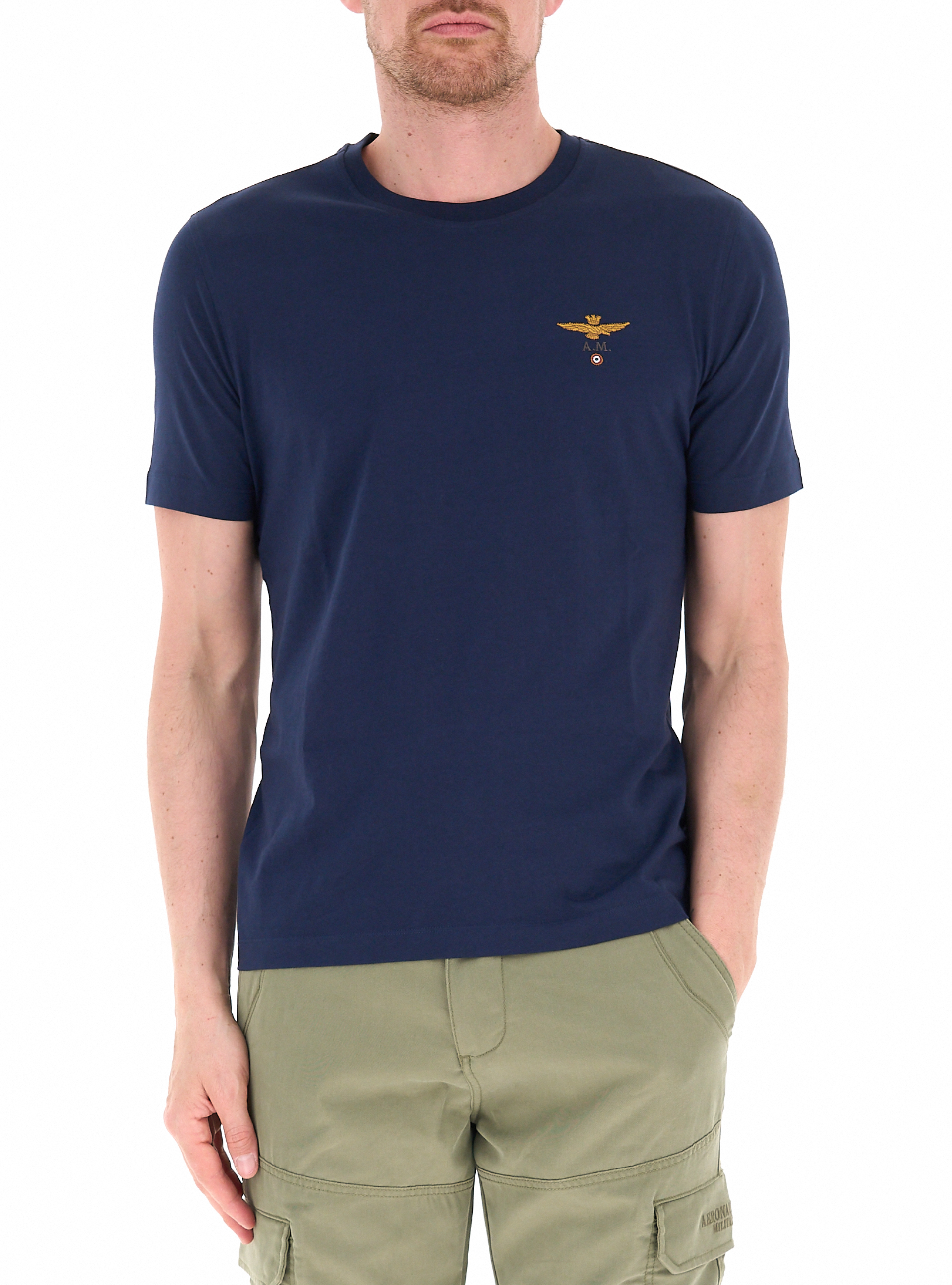 T-shirt girocollo BLU NAVY 3XL