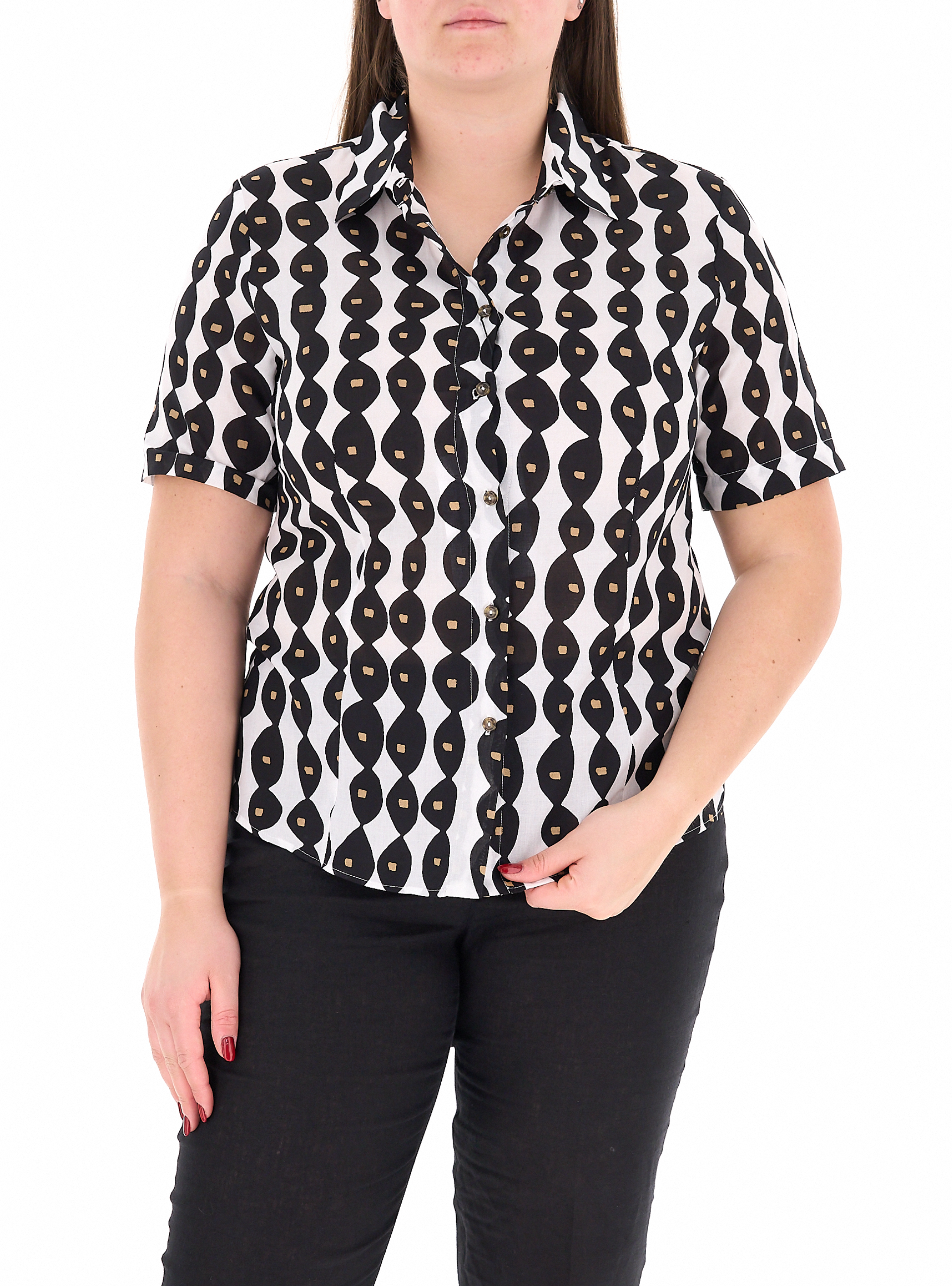 Camicia maniche corte NERO 27
