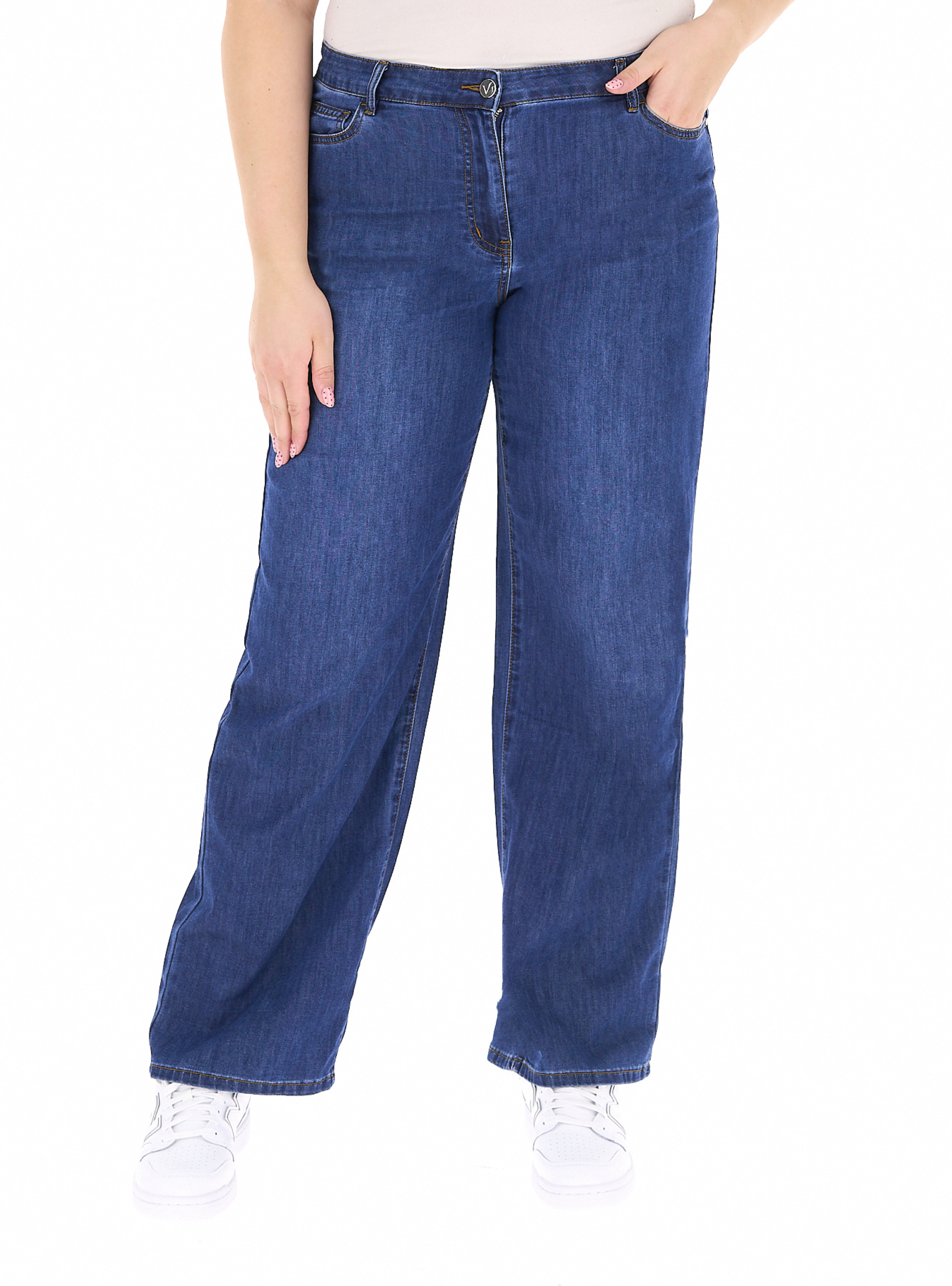 LUISA VIOLA Jeans wide leg BLU 43