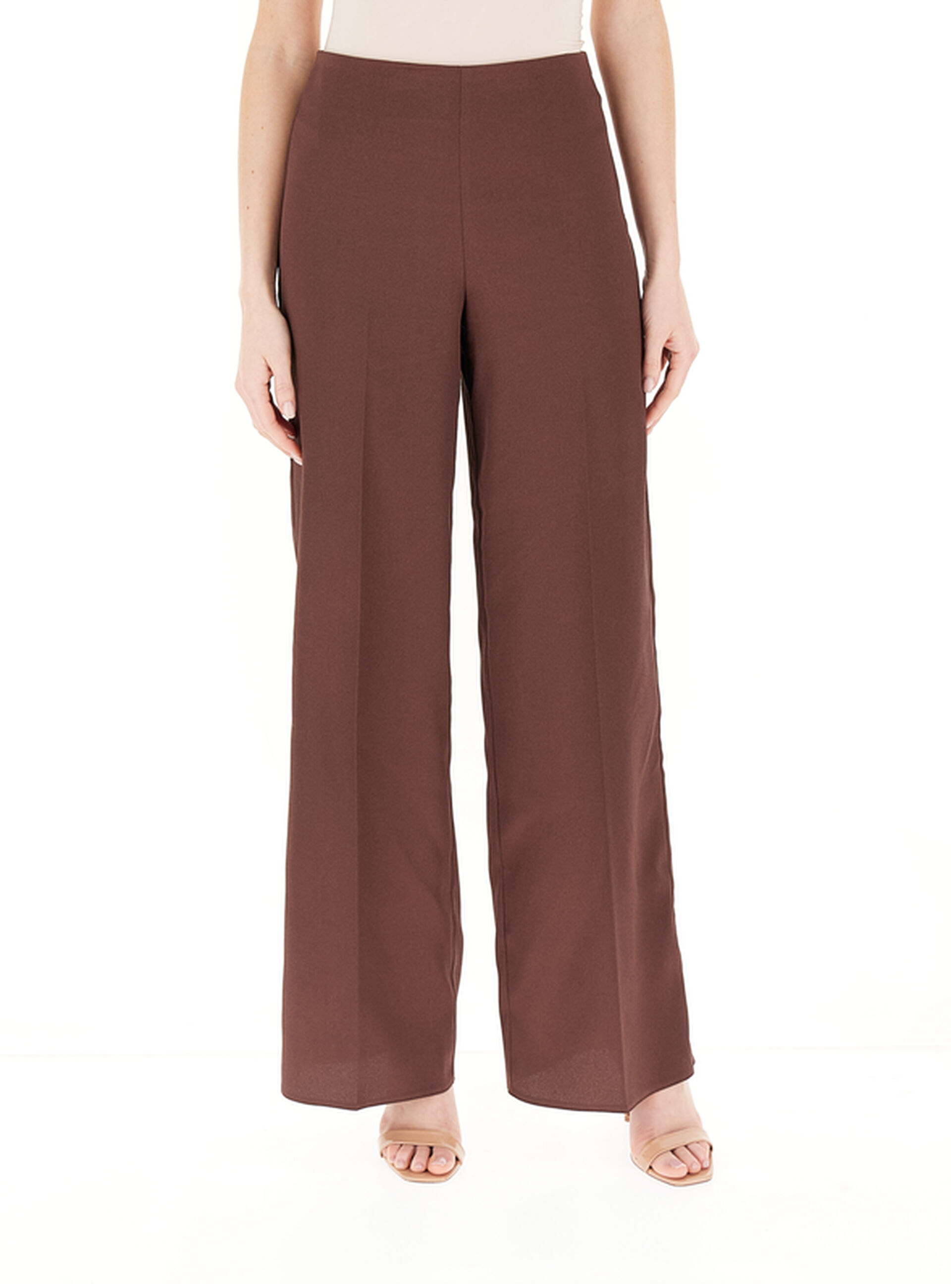 Pantalone a palazzo MARRONE