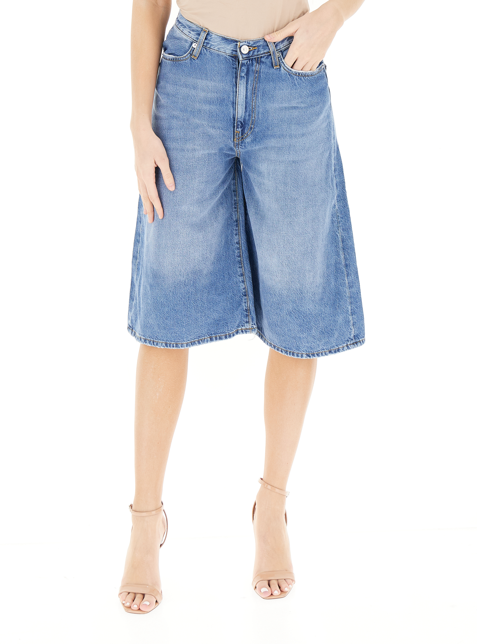 Shorts in jeans BLU CHIARO 28