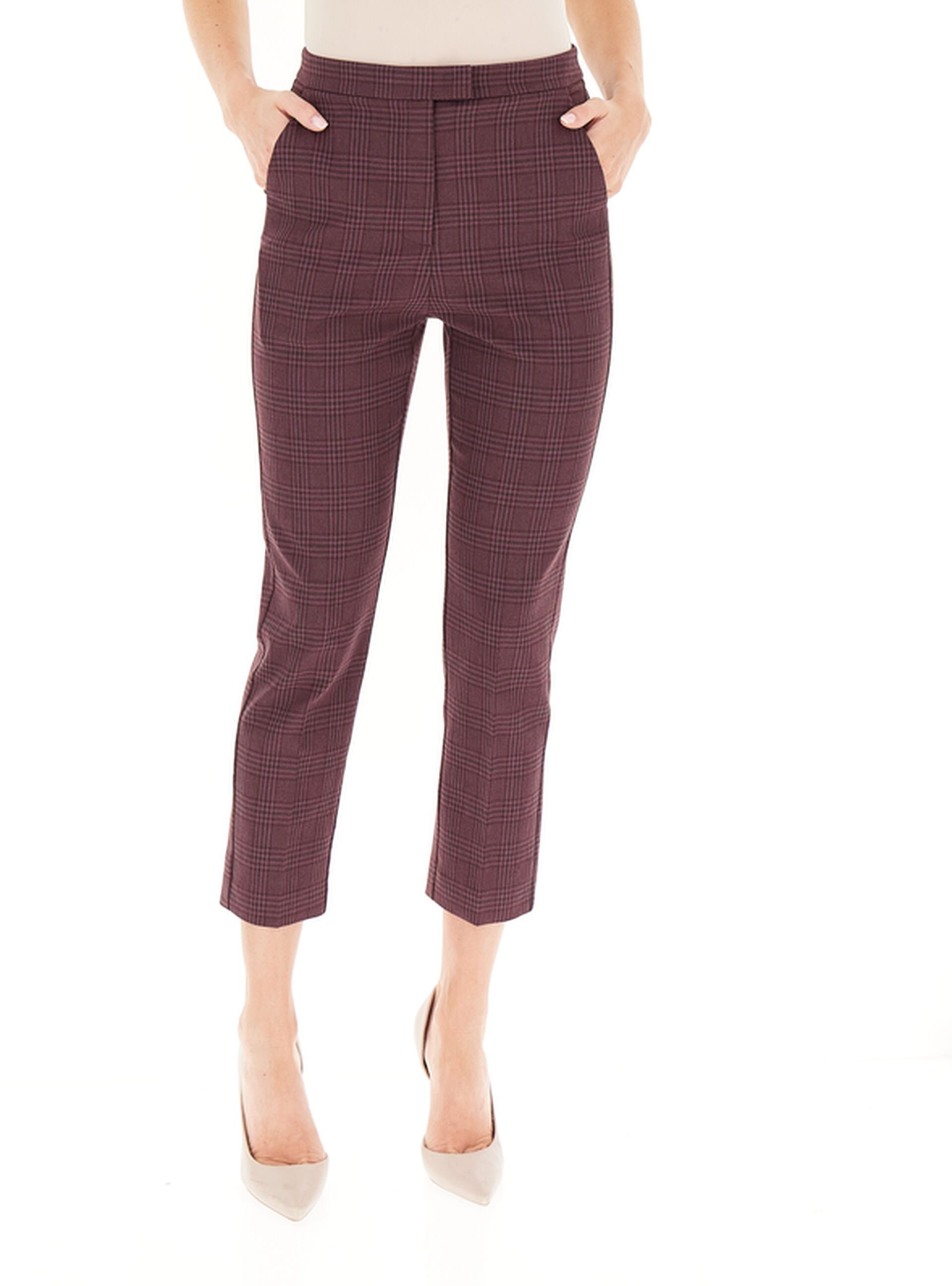 Pantalone a sigaretta BORDEAUX