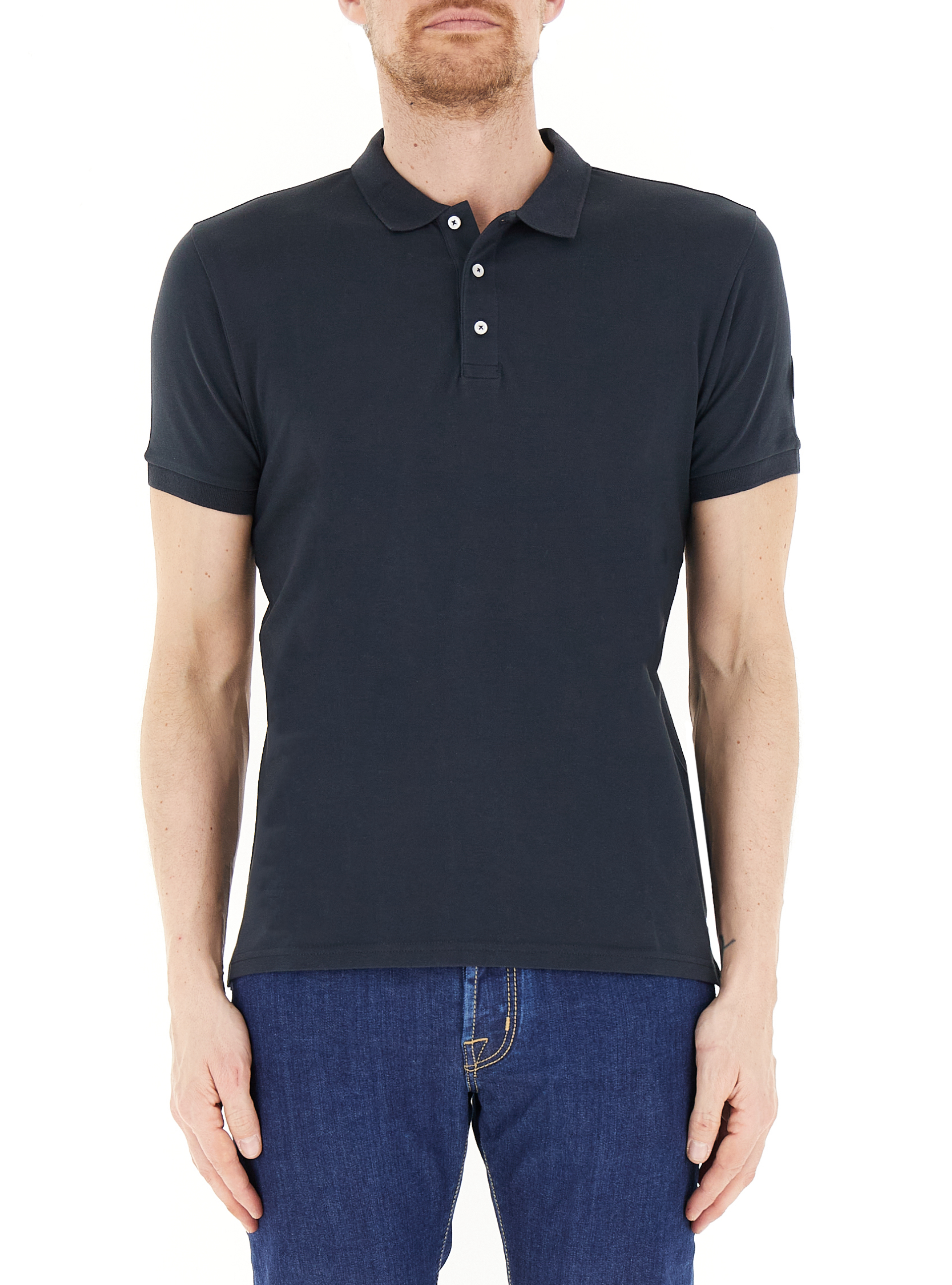 Polo in cotone ORIGINALS BLU NOTTE XL