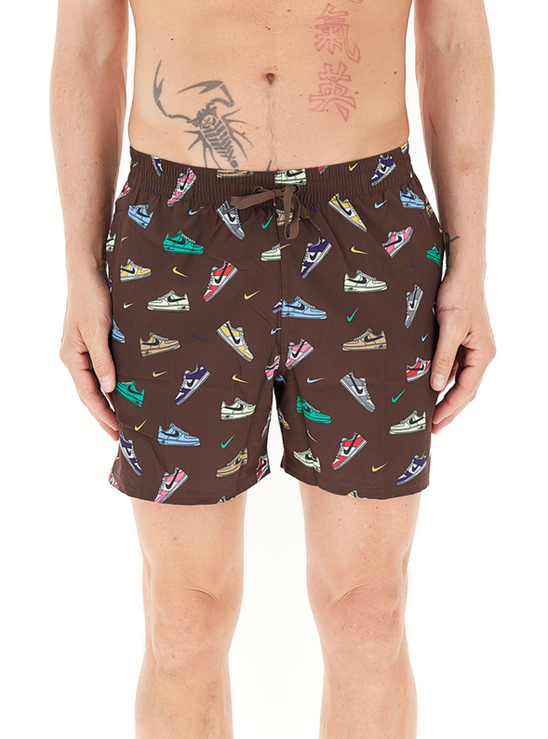 Nike Shorts da bagno MARRONE