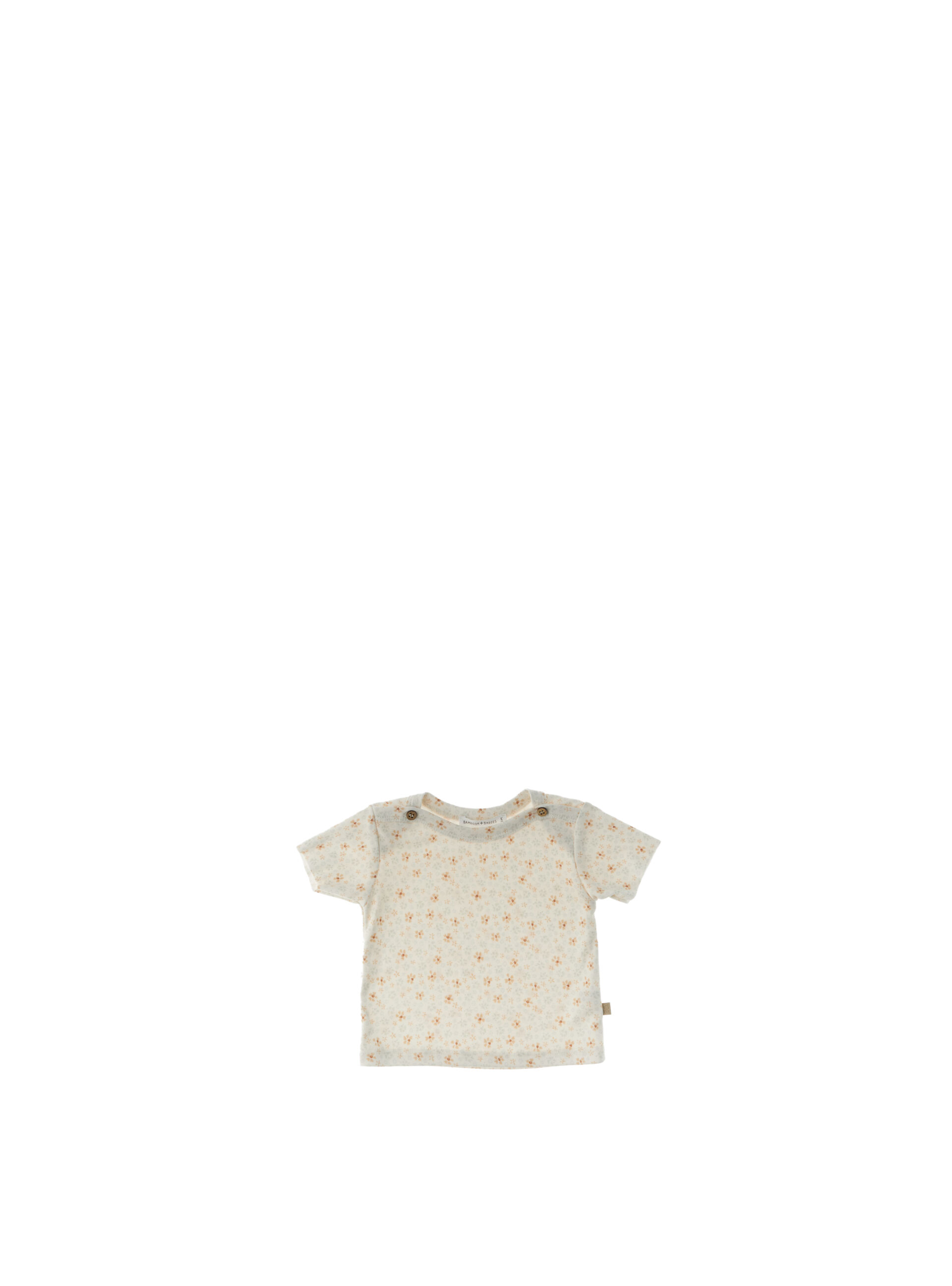 T-shirt misto cotone AVORIO