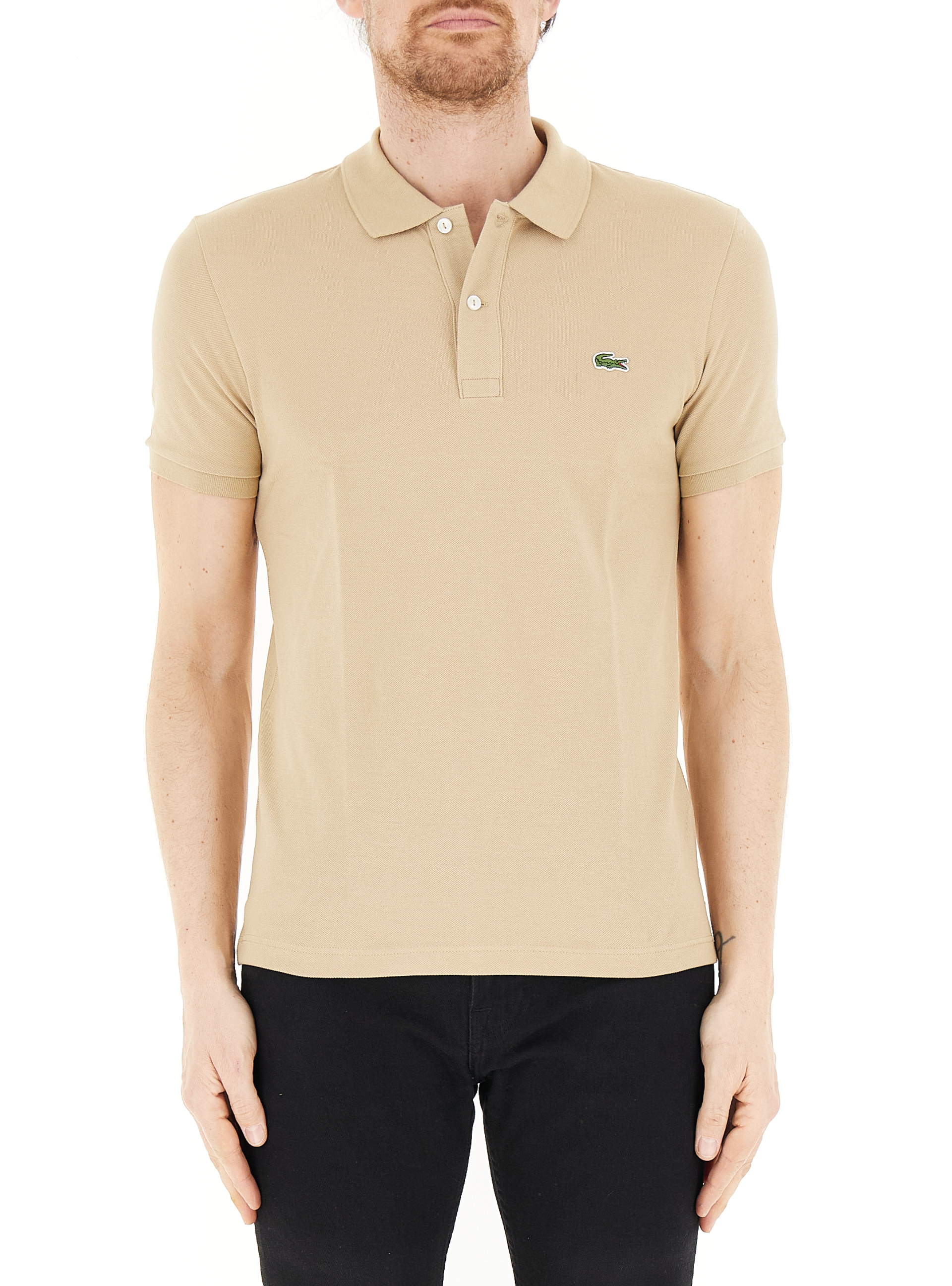 Lacoste Polo slim fit BEIGE