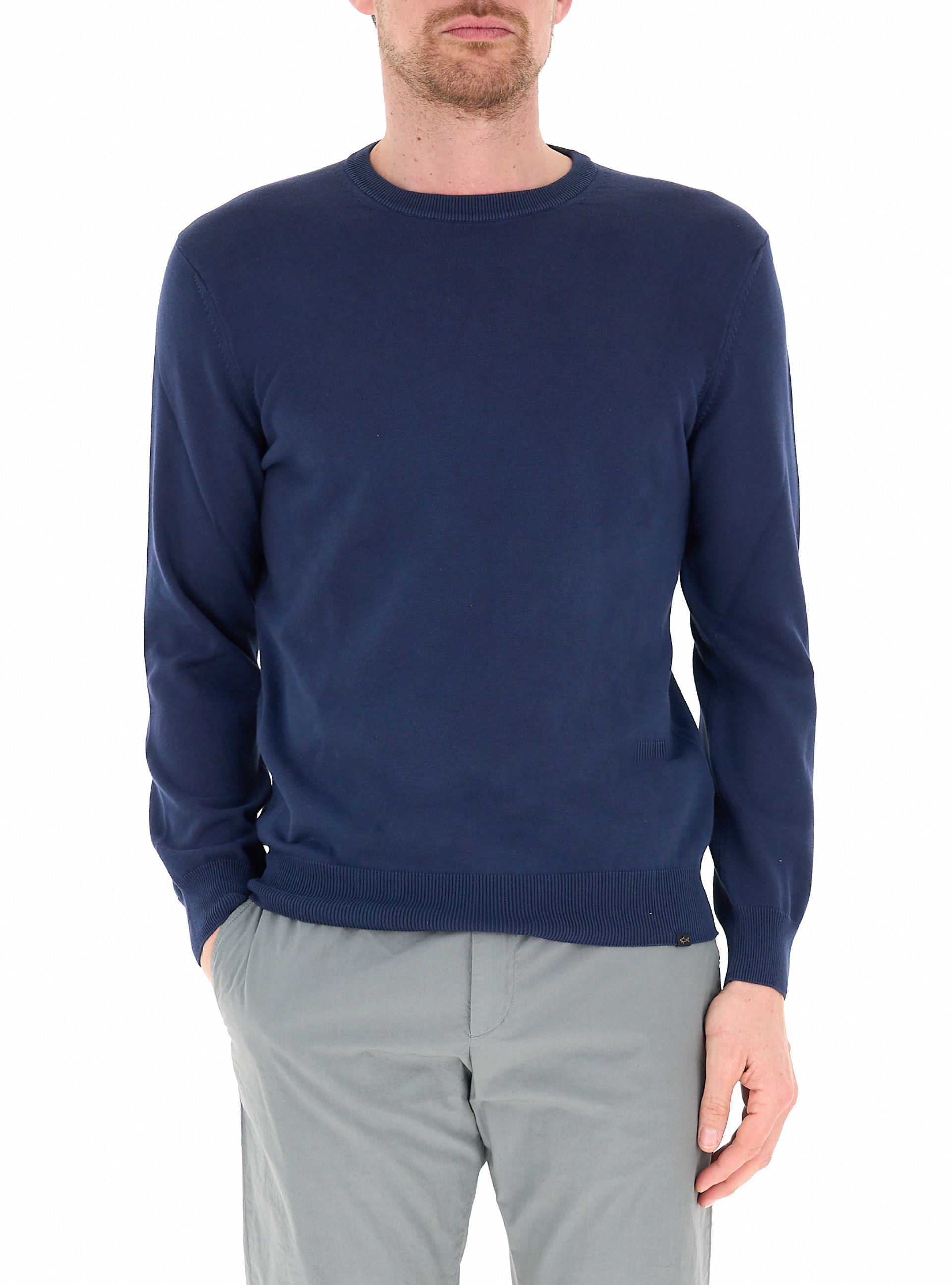 PAUL & SHARK Maglia in cotone BLU
