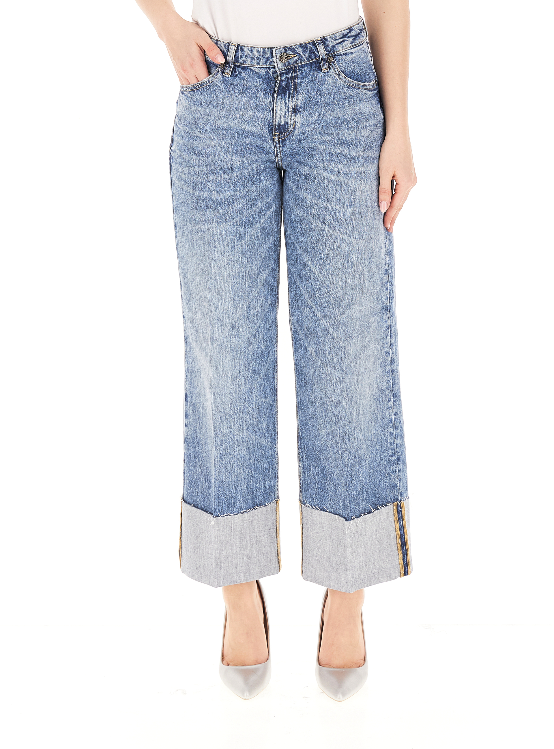 Jeans wide leg AZZURRO 29