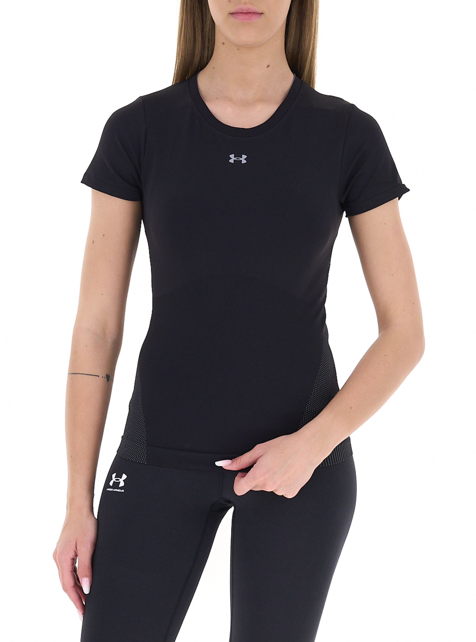 T-shirt tessuto tecnico NERO