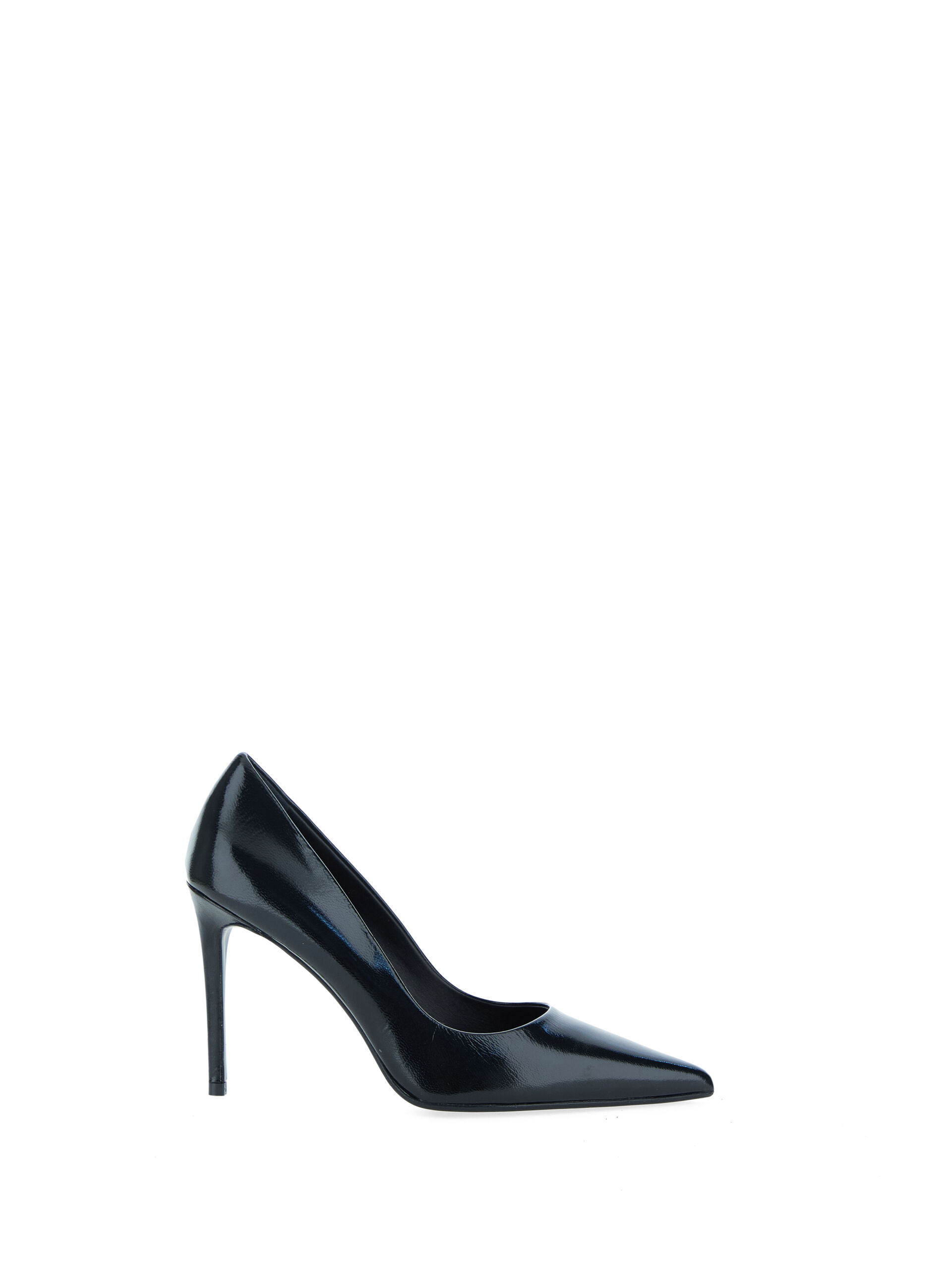 CHANTAL Décolleté in pelle NERO