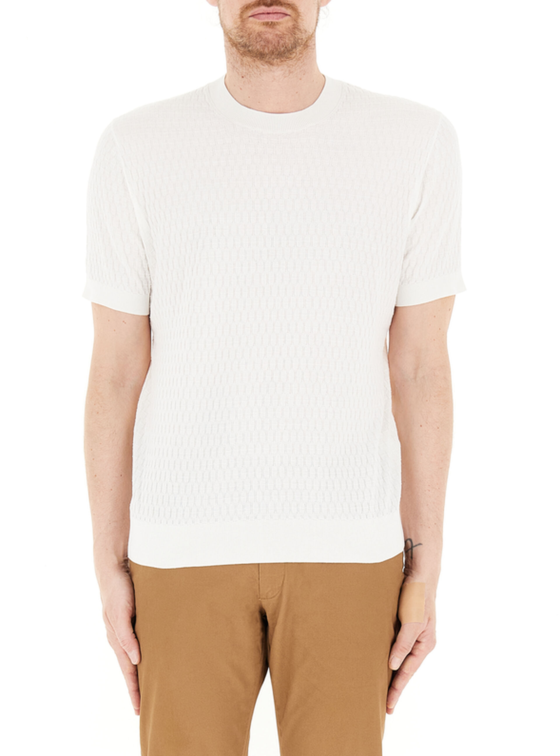 Maglia maniche corte PANNA XXL