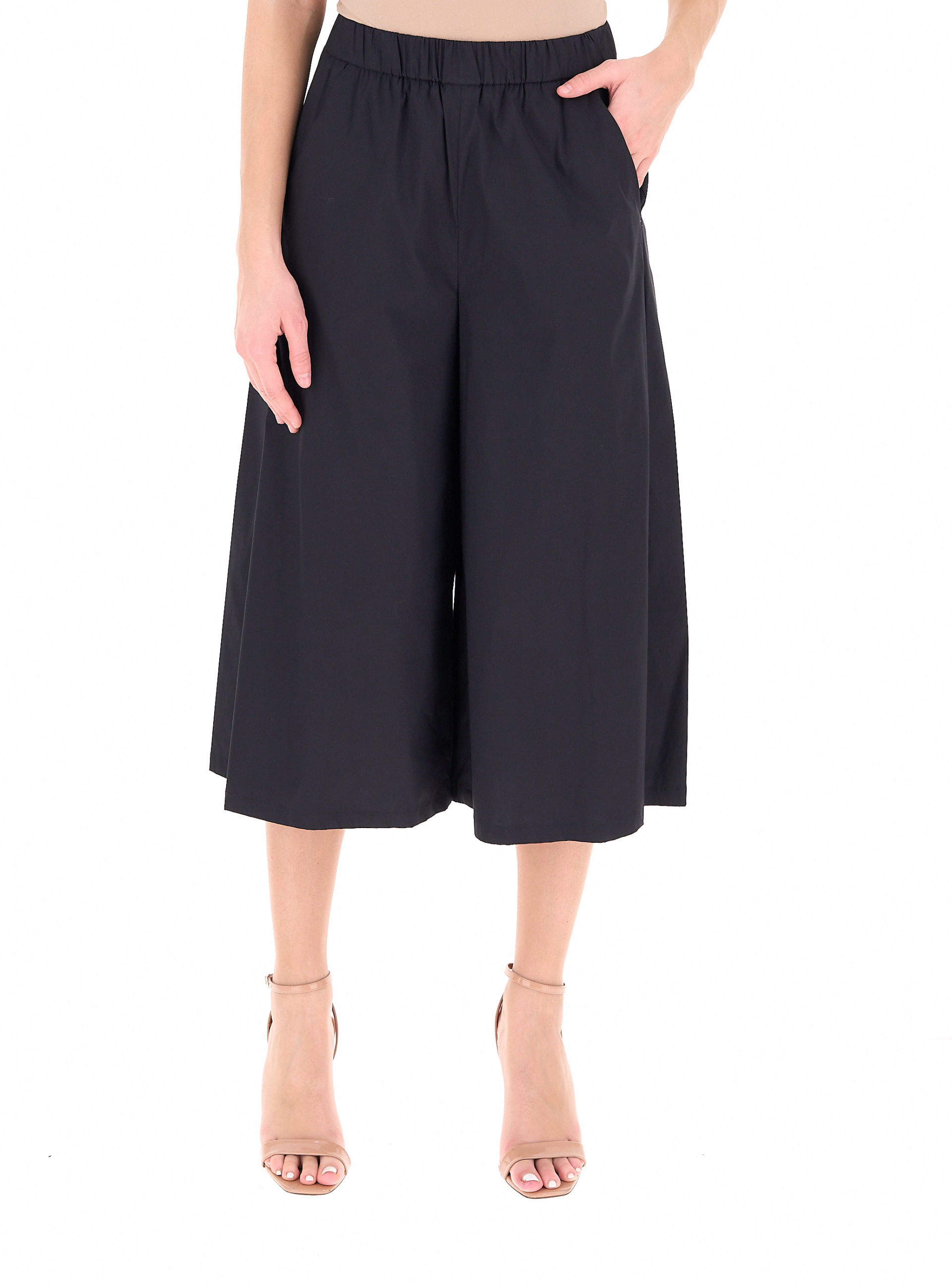 I BLUES Pantalone in cotone NERO