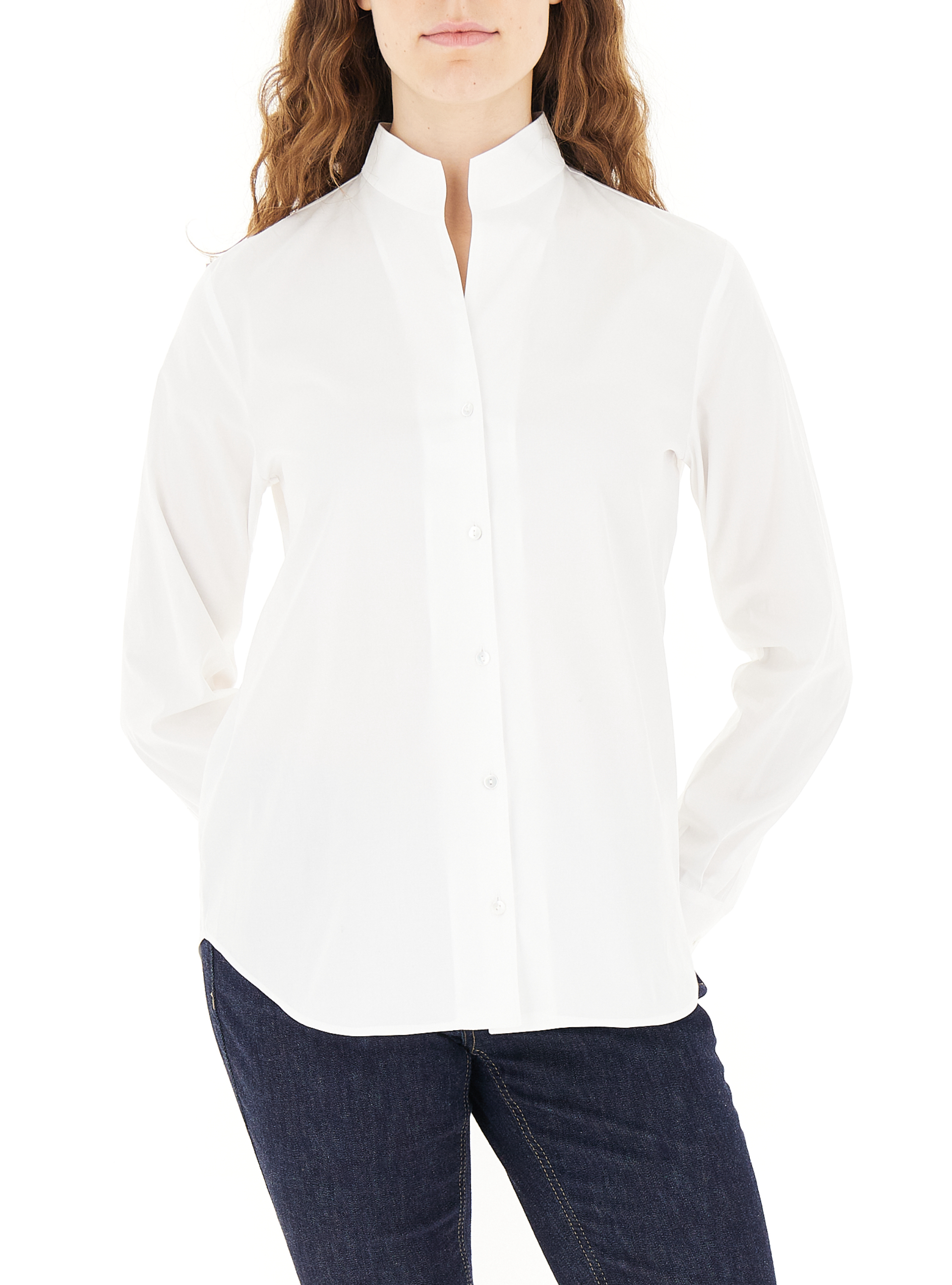 XACUS Camicia in cotone BIANCO