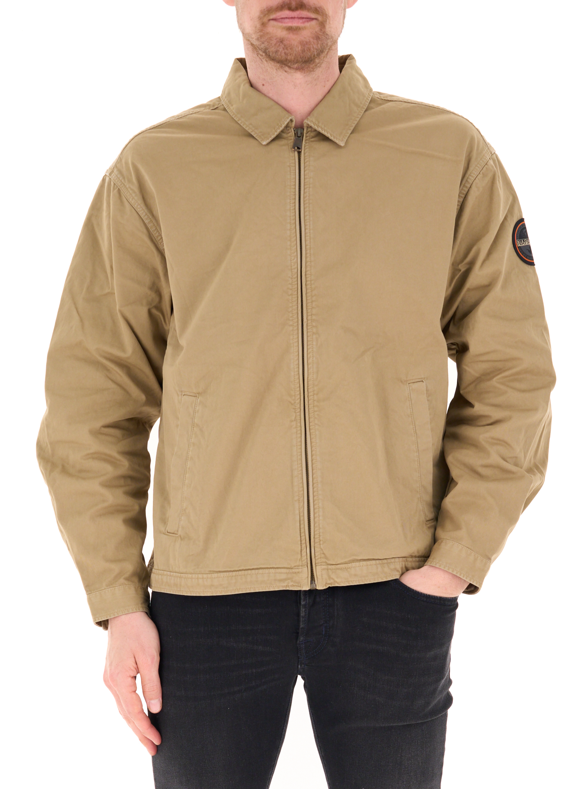 Giubbino in cotone CAMMELLO