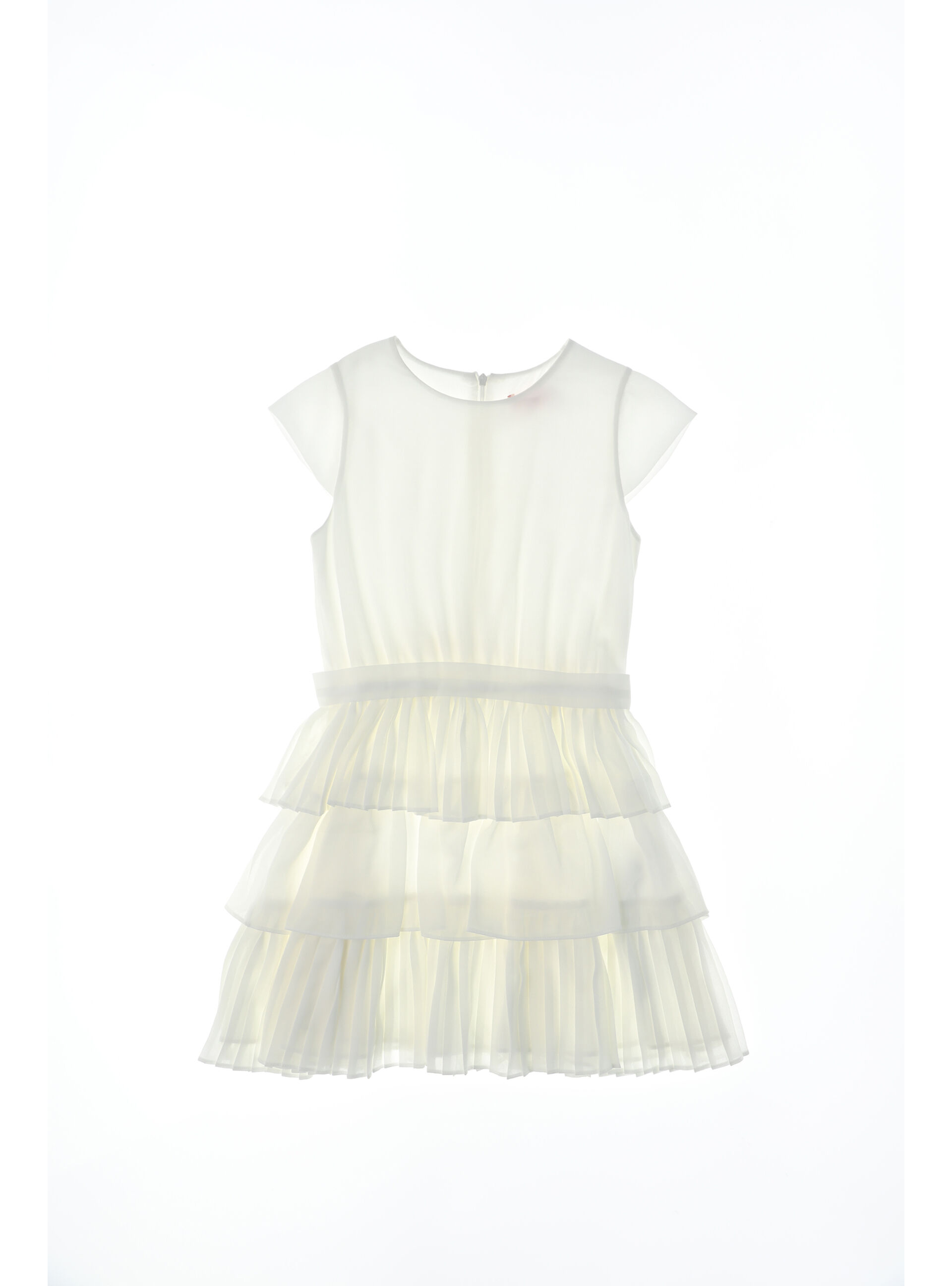 Abito con cintura JUNIOR BIANCO