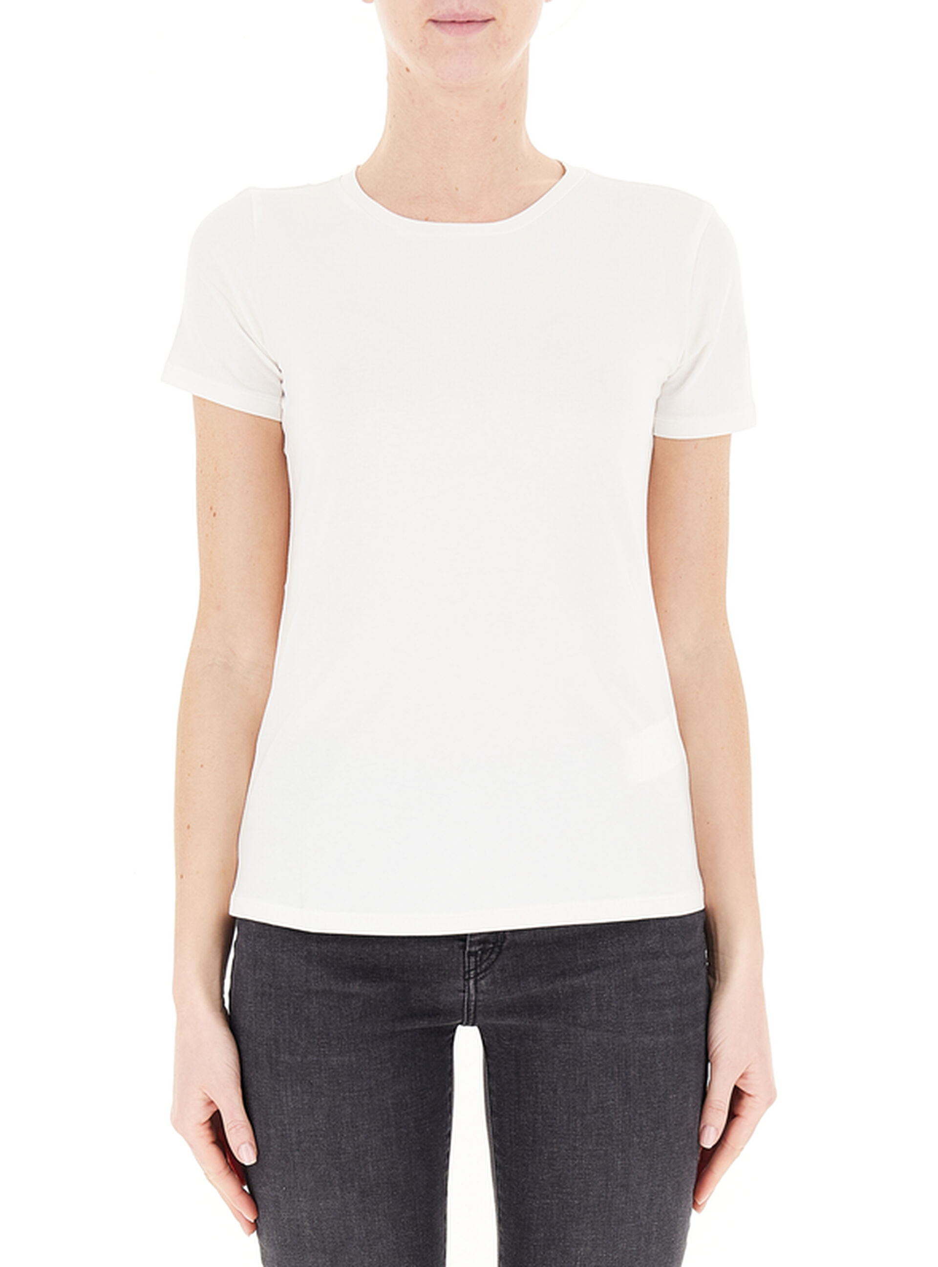 T-shirt girocollo BIANCO XS