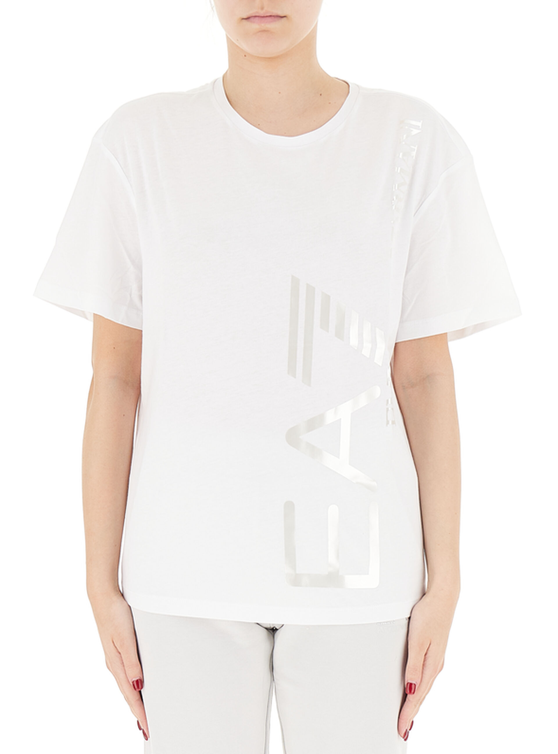 T-shirt in cotone BIANCO
