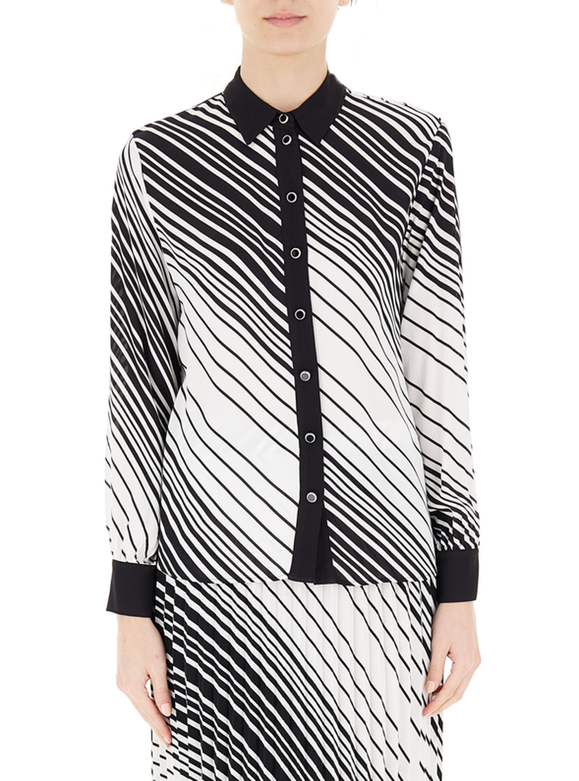 Blusa in viscosa LIU JEANS NERO 42
