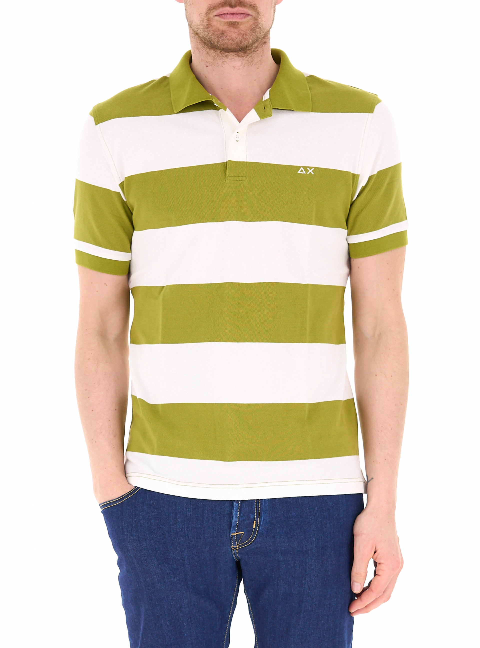 Polo maniche corte VERDE OLIVA