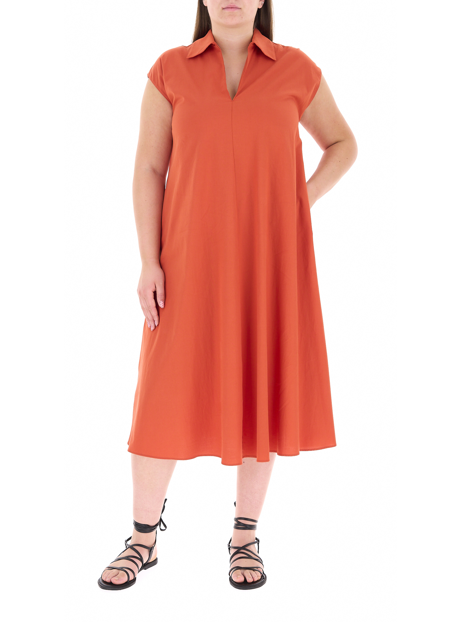 Abito scollo a V ELENA MIRO' COLLECTION
