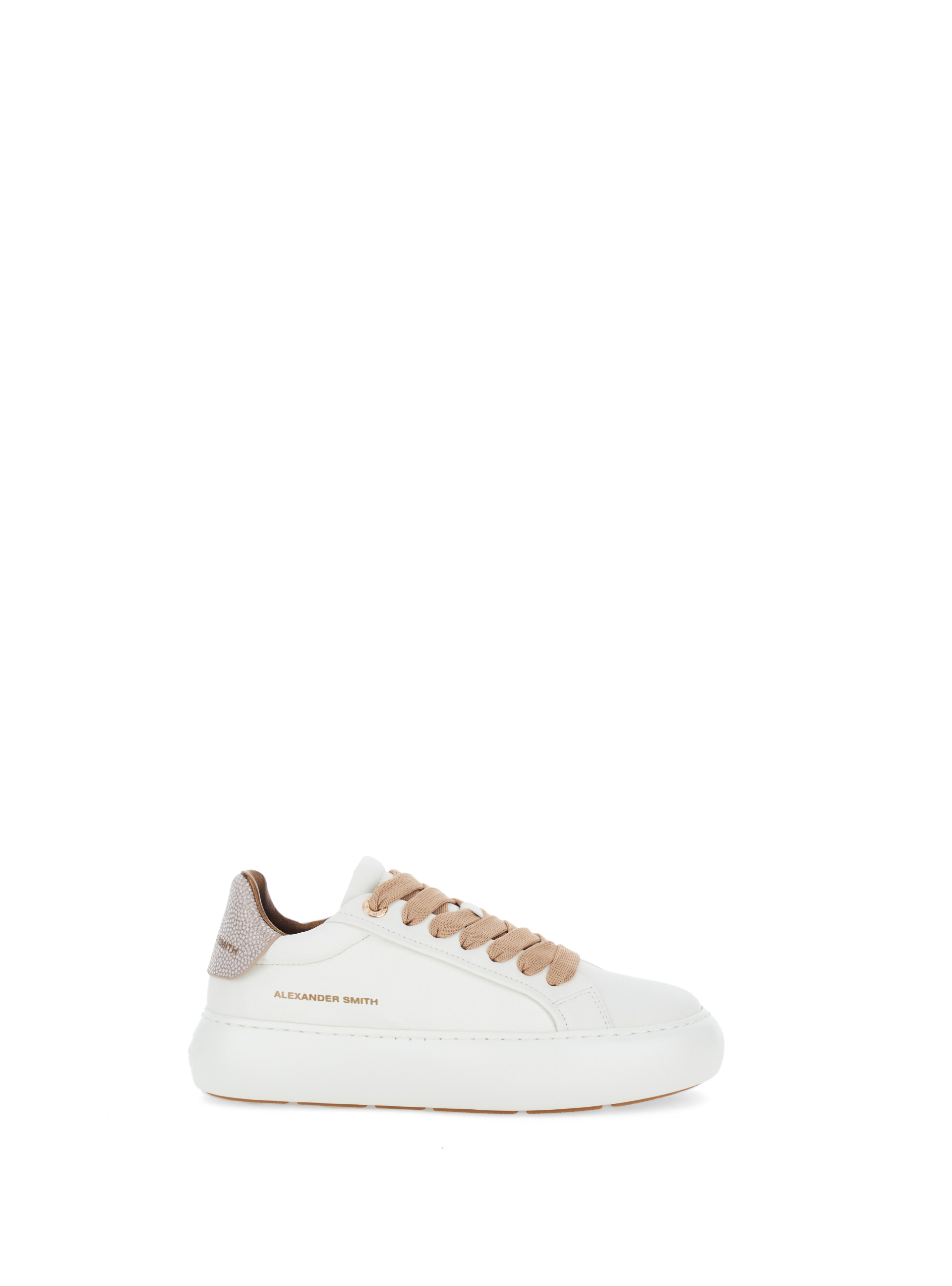 Sneakers in pelle BIANCO