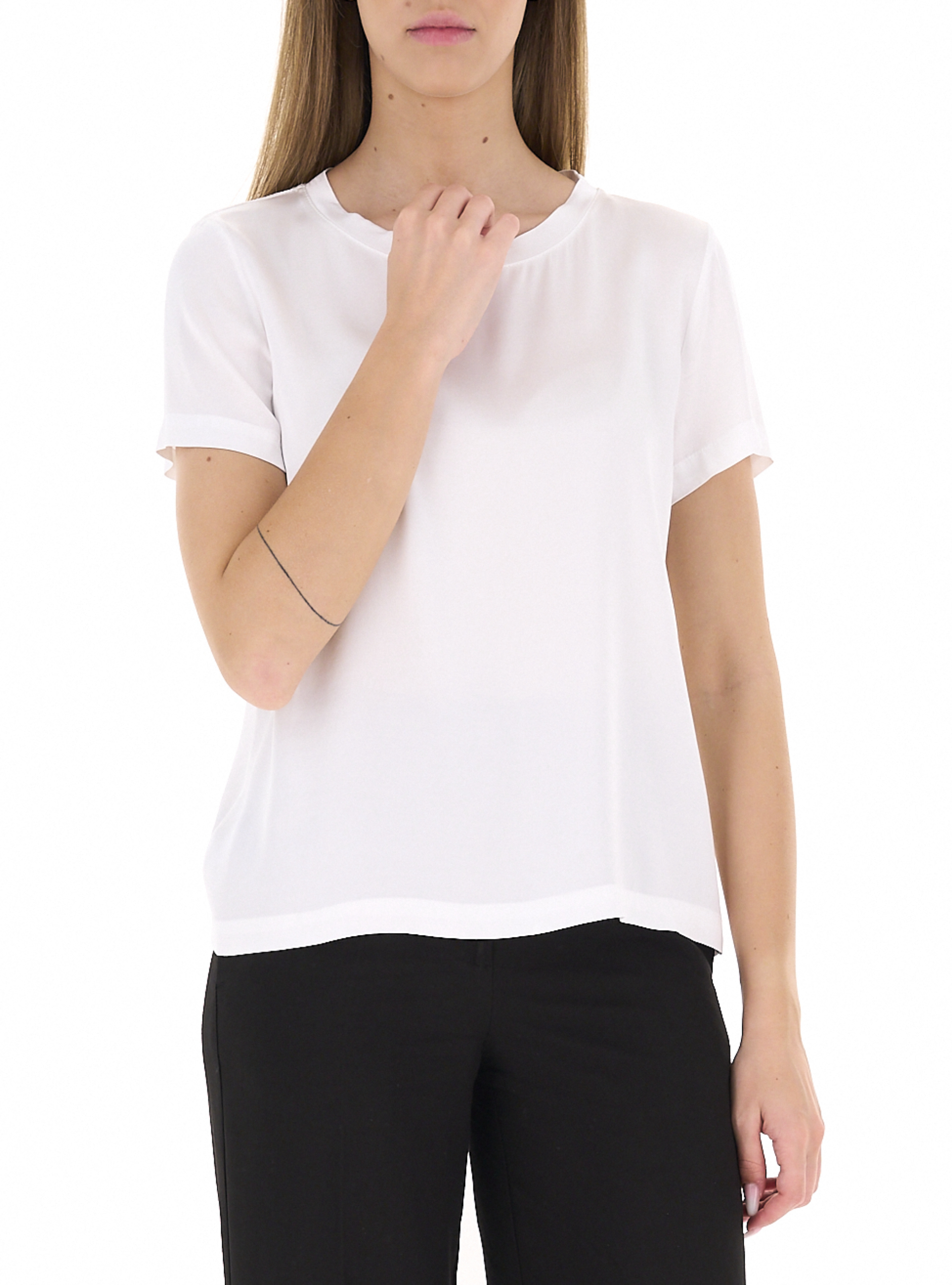 VICOLO Blusa in viscosa BIANCO