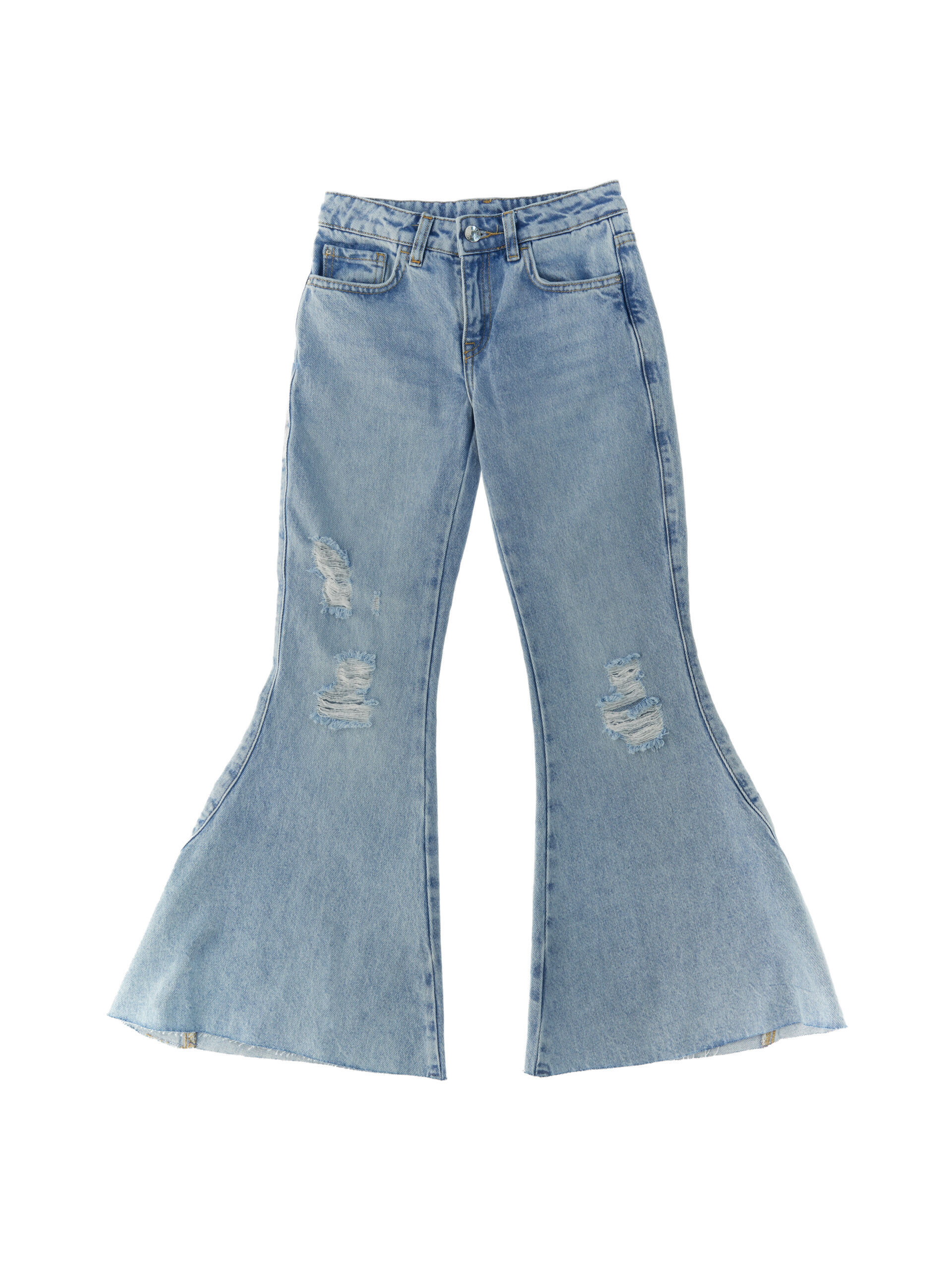 Jeans bootcut JUNIOR BLU CHIARO